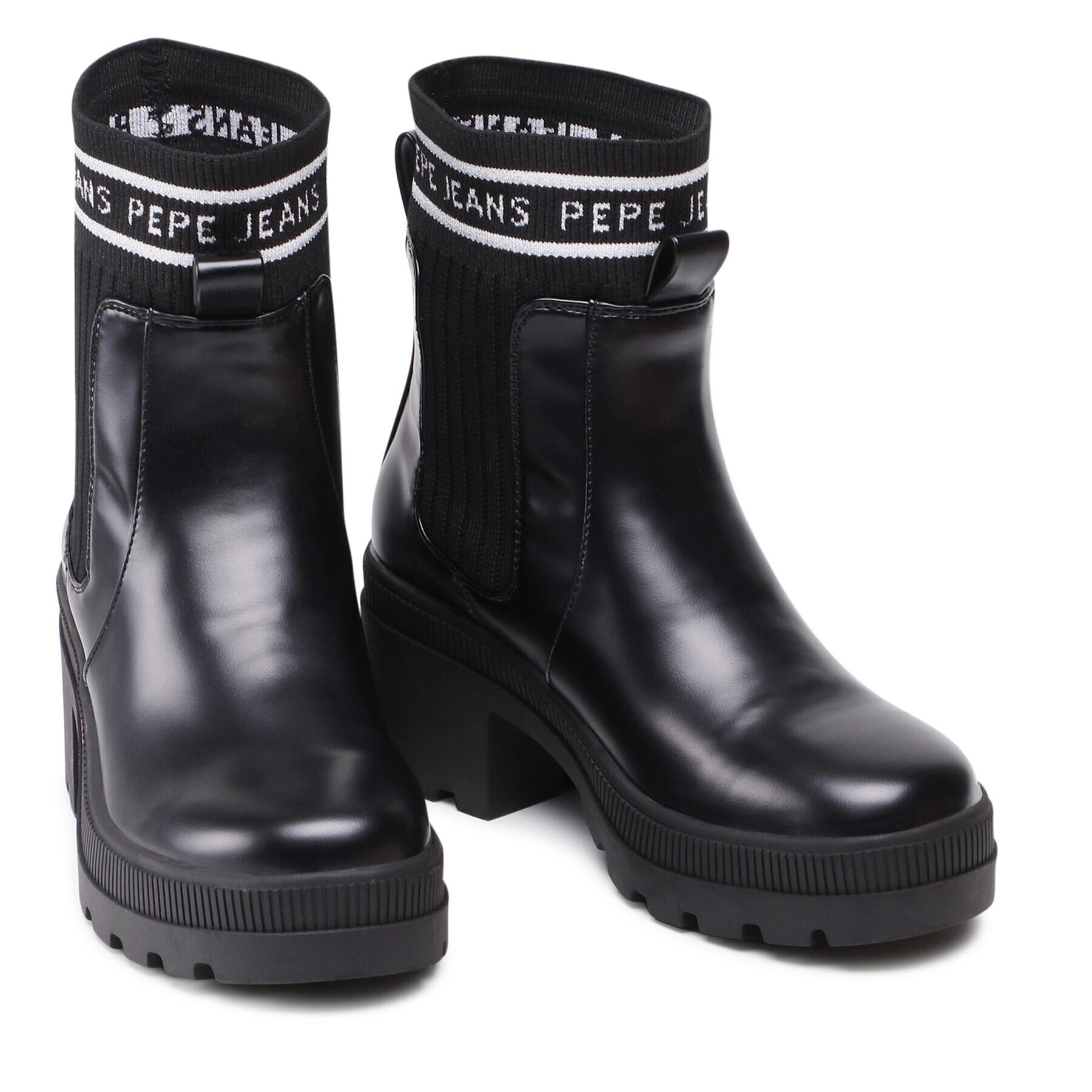 Pepe Jeans Боти Coventry Chelsea PLS50443 Черен - Pepit.bg