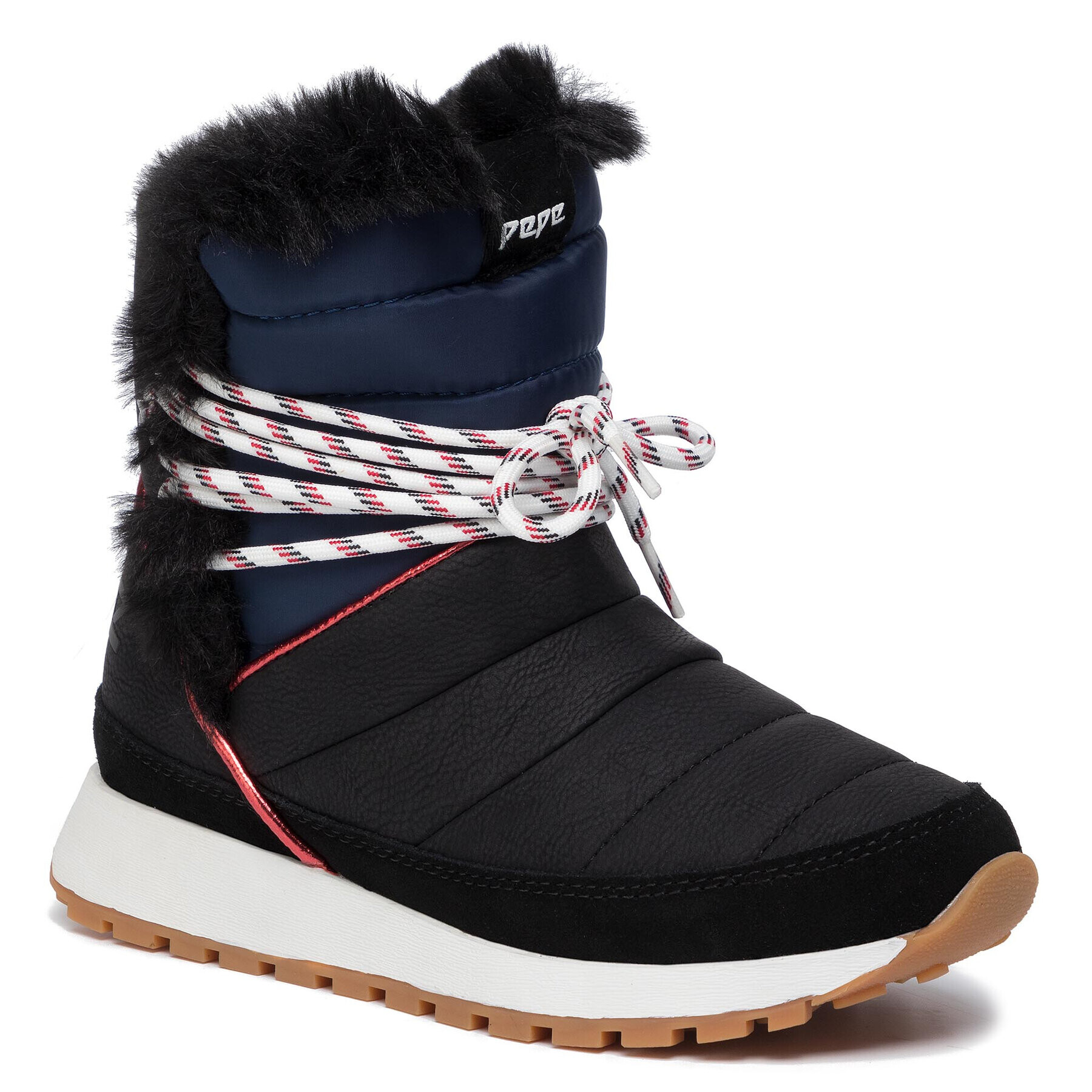 Pepe Jeans Боти Dean Ice PLS30884 Черен - Pepit.bg