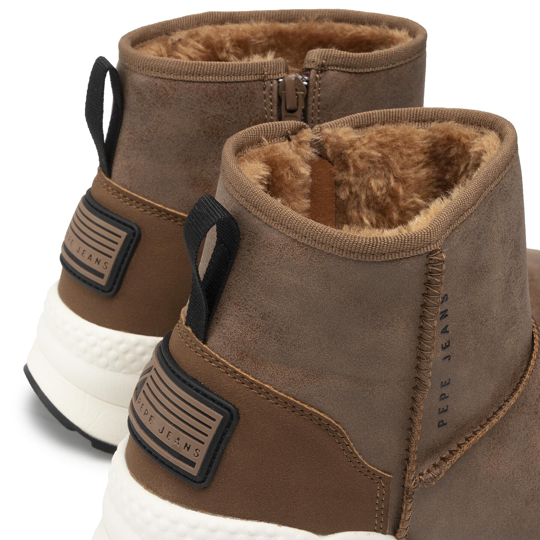 Pepe Jeans Боти Harlow Snow PLS31284 Кафяв - Pepit.bg