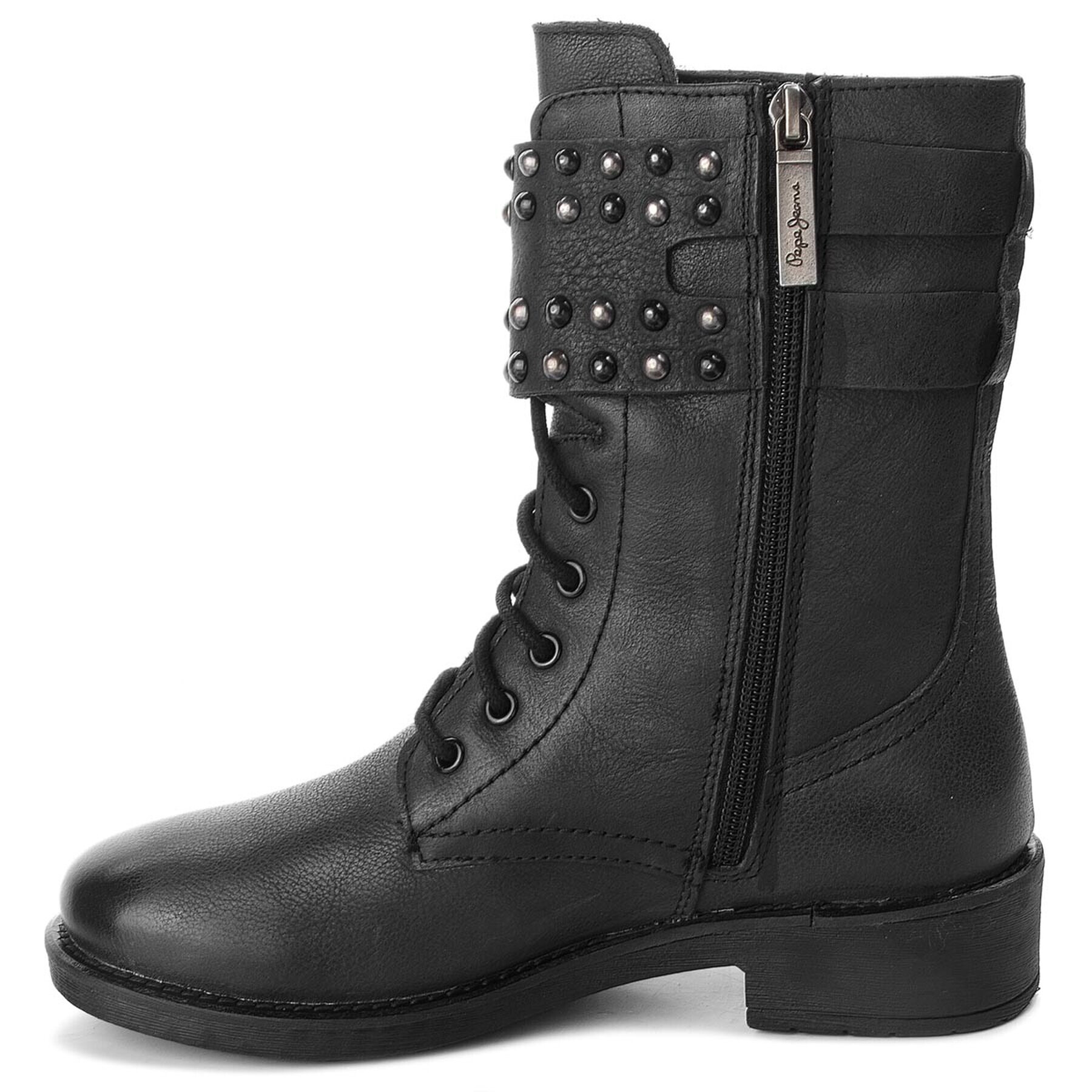 Pepe Jeans Боти Maddox Army PLS50346 Черен - Pepit.bg