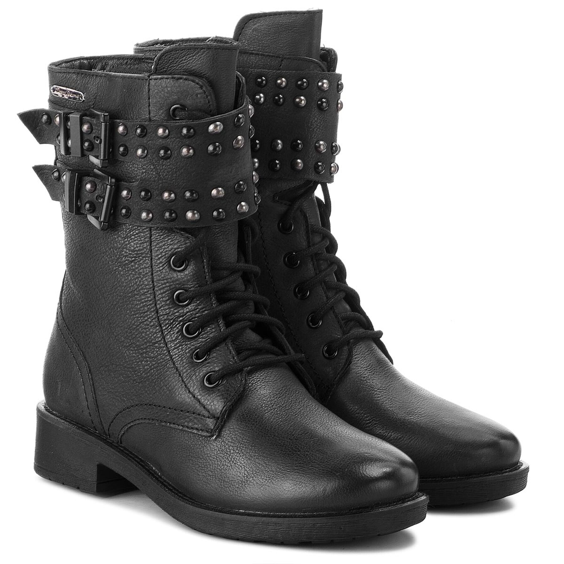 Pepe Jeans Боти Maddox Army PLS50346 Черен - Pepit.bg