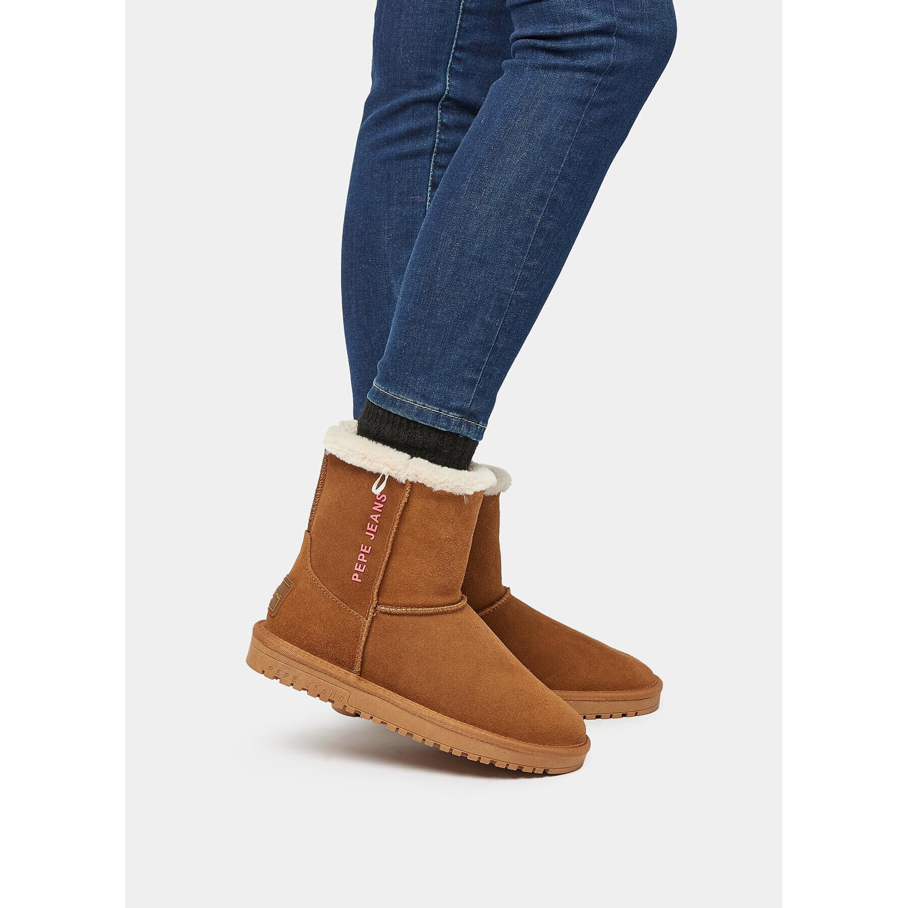 Pepe Jeans Боти PLS50500 Кафяв - Pepit.bg