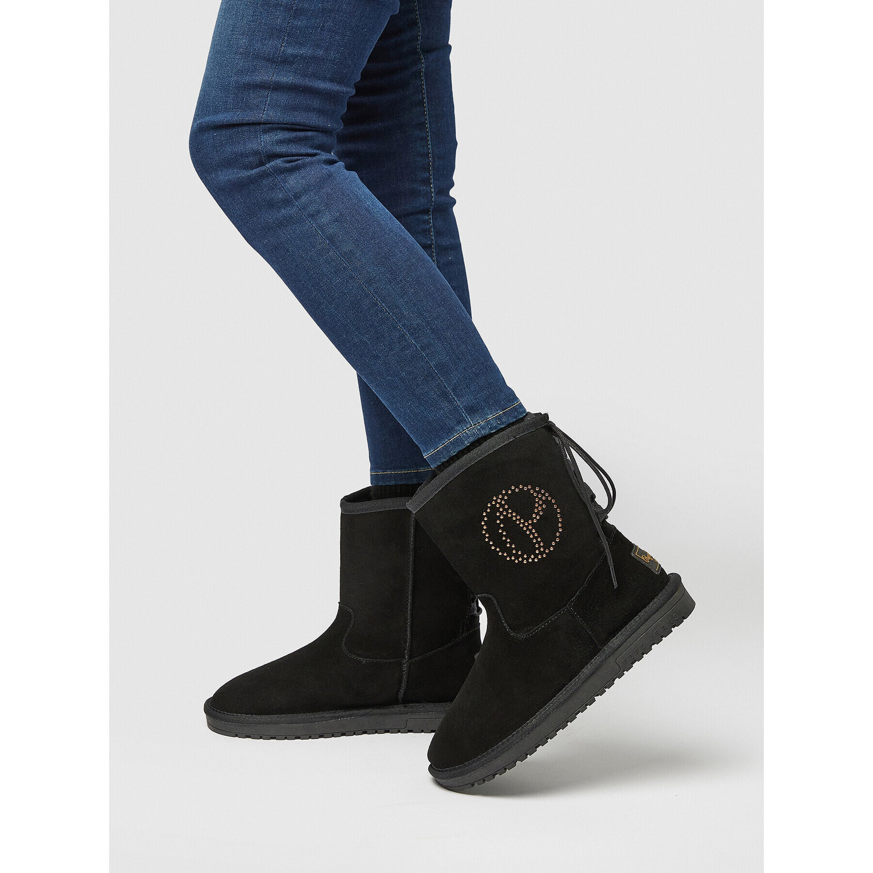 Pepe Jeans Боти PLS50501 Черен - Pepit.bg