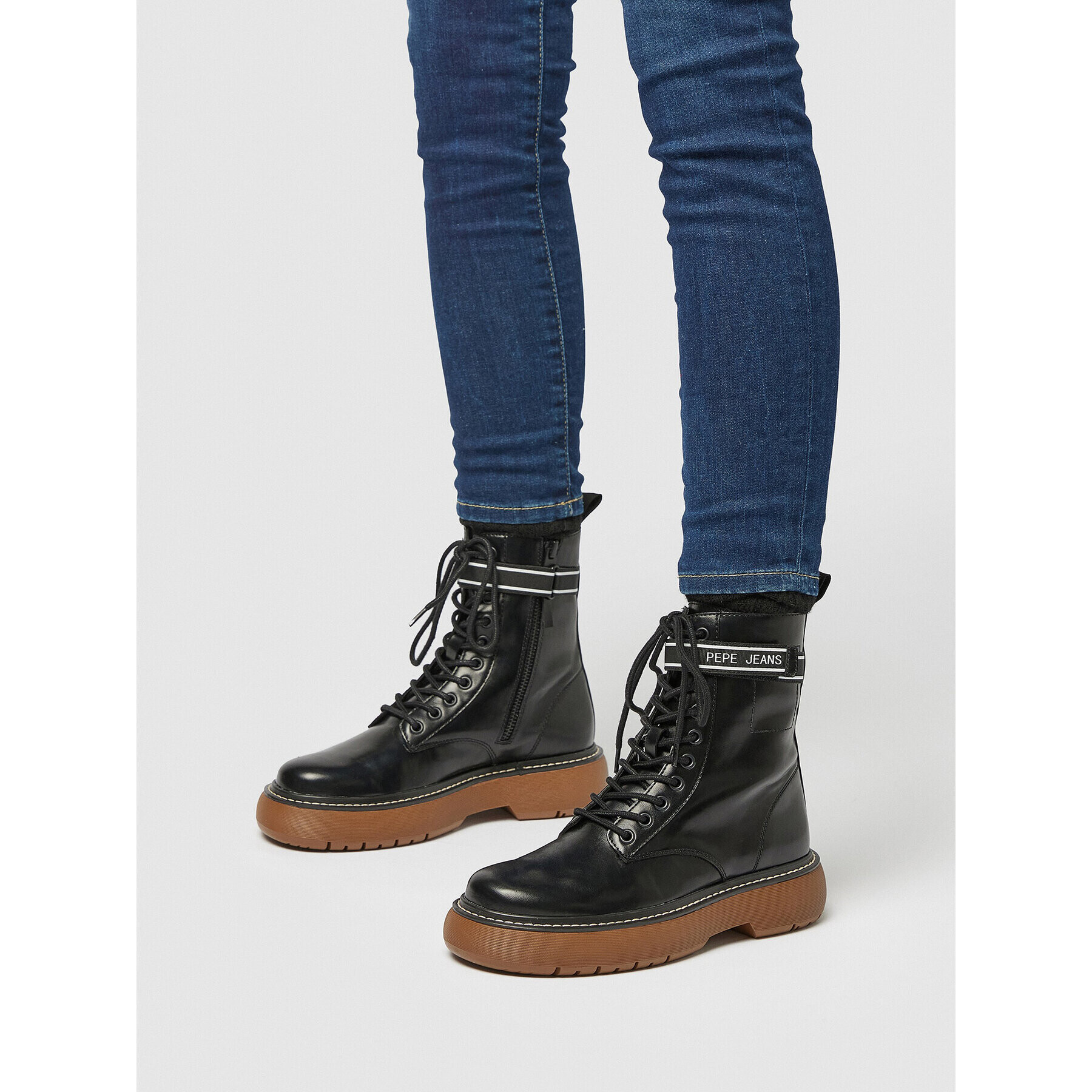 Pepe Jeans Боти PLS50503 Черен - Pepit.bg