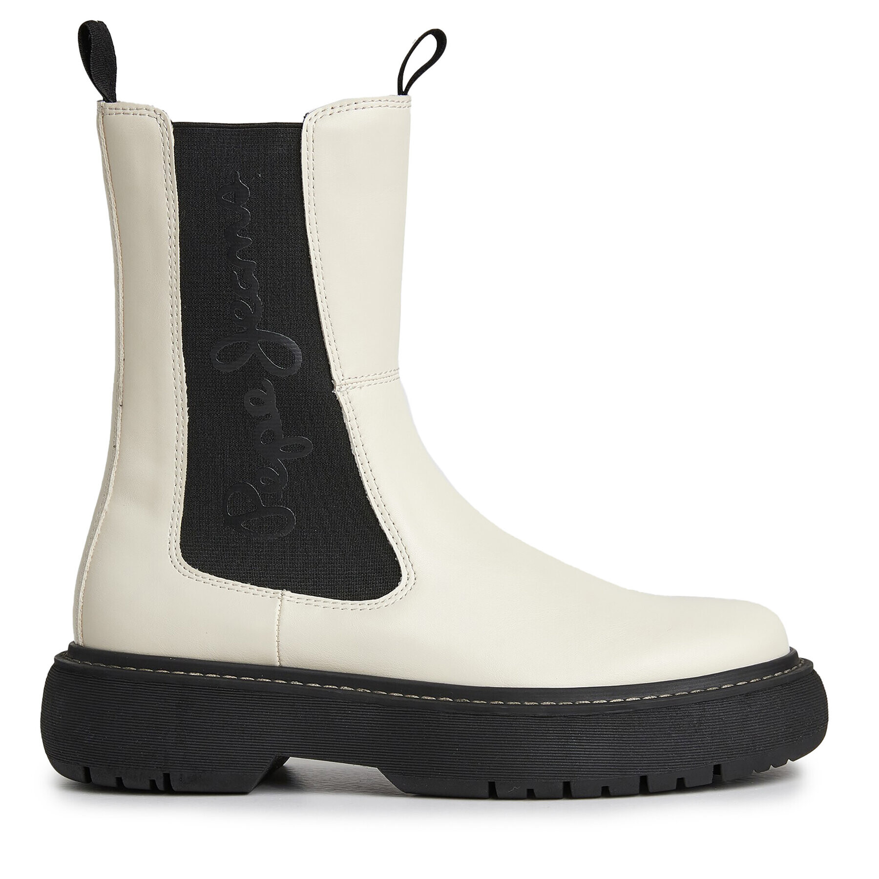 Pepe Jeans Боти тип челси PLS50504 Екрю - Pepit.bg