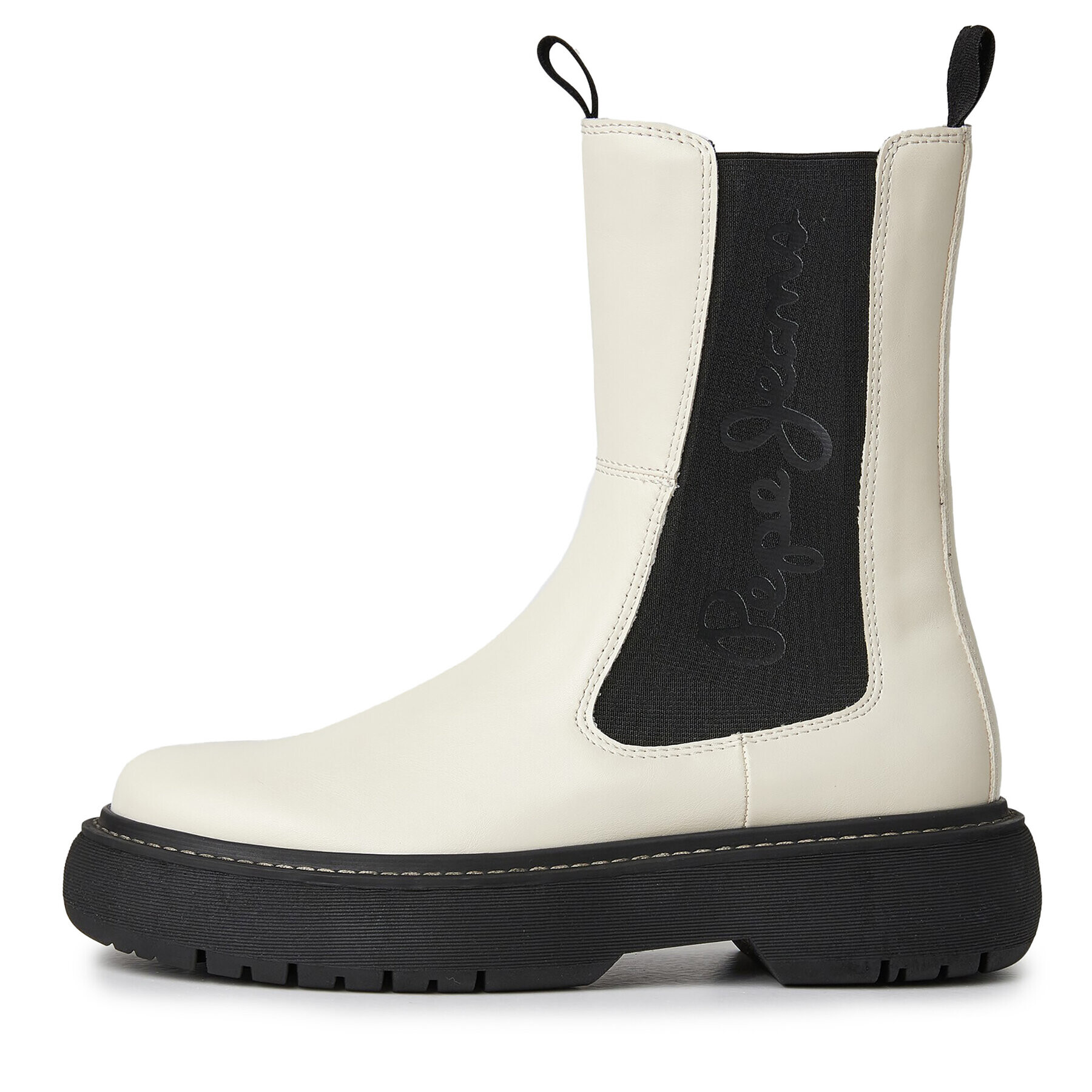 Pepe Jeans Боти тип челси PLS50504 Екрю - Pepit.bg