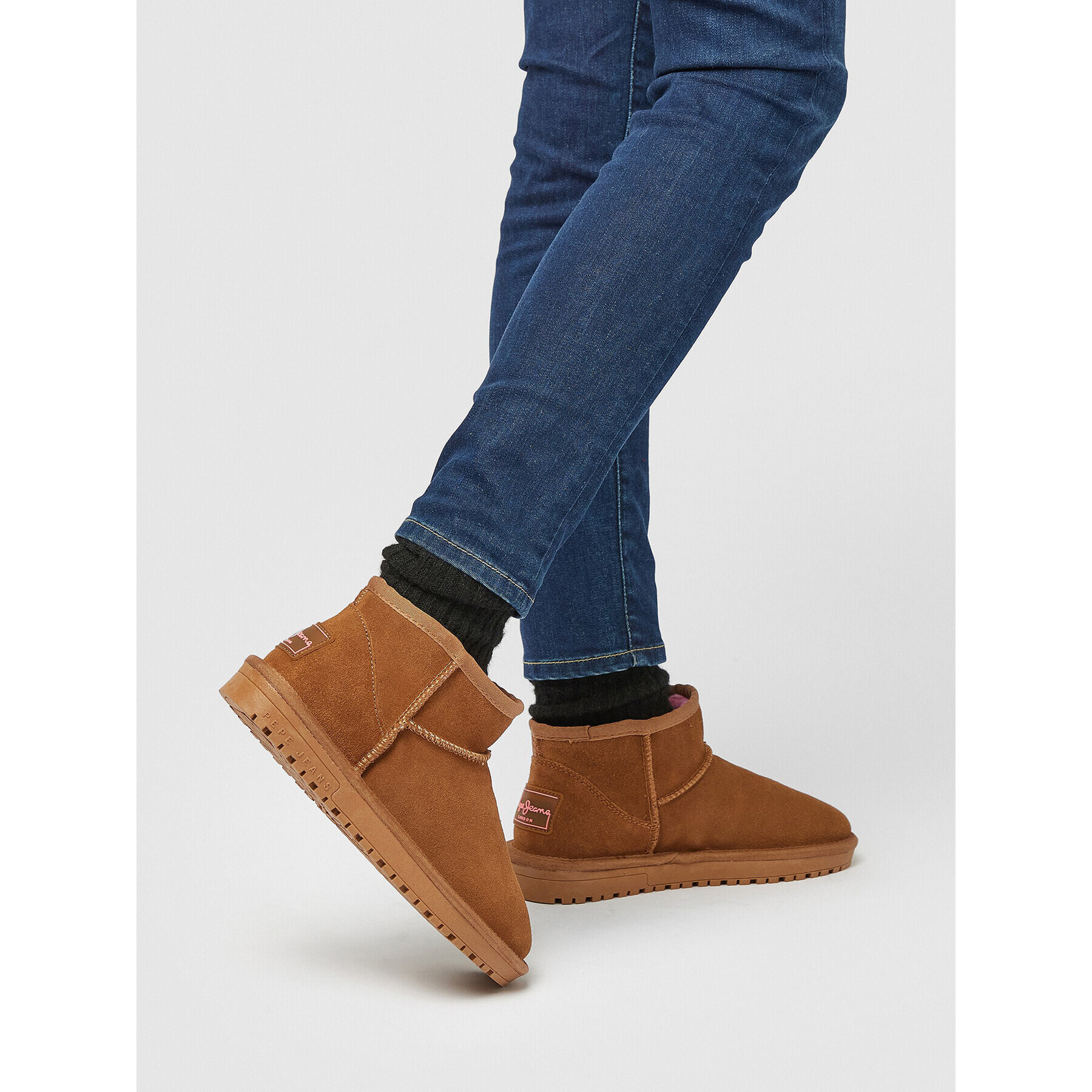 Pepe Jeans Боти PLS50509 Кафяв - Pepit.bg
