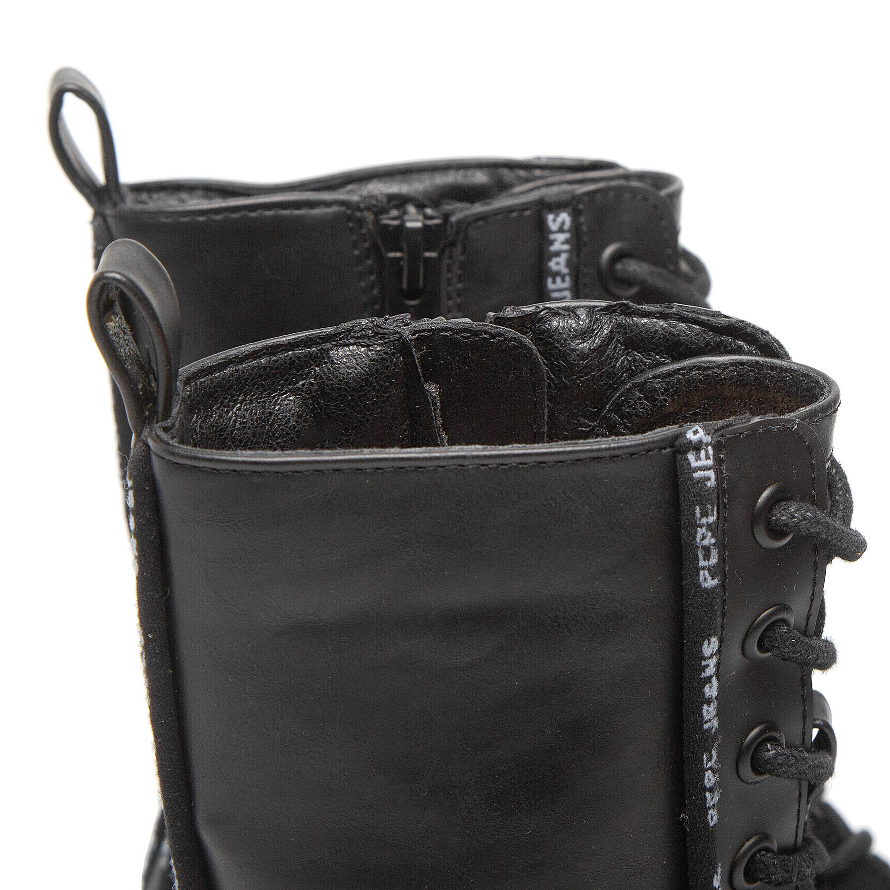 Pepe Jeans Боти Soda Rub W PLS50473 Черен - Pepit.bg