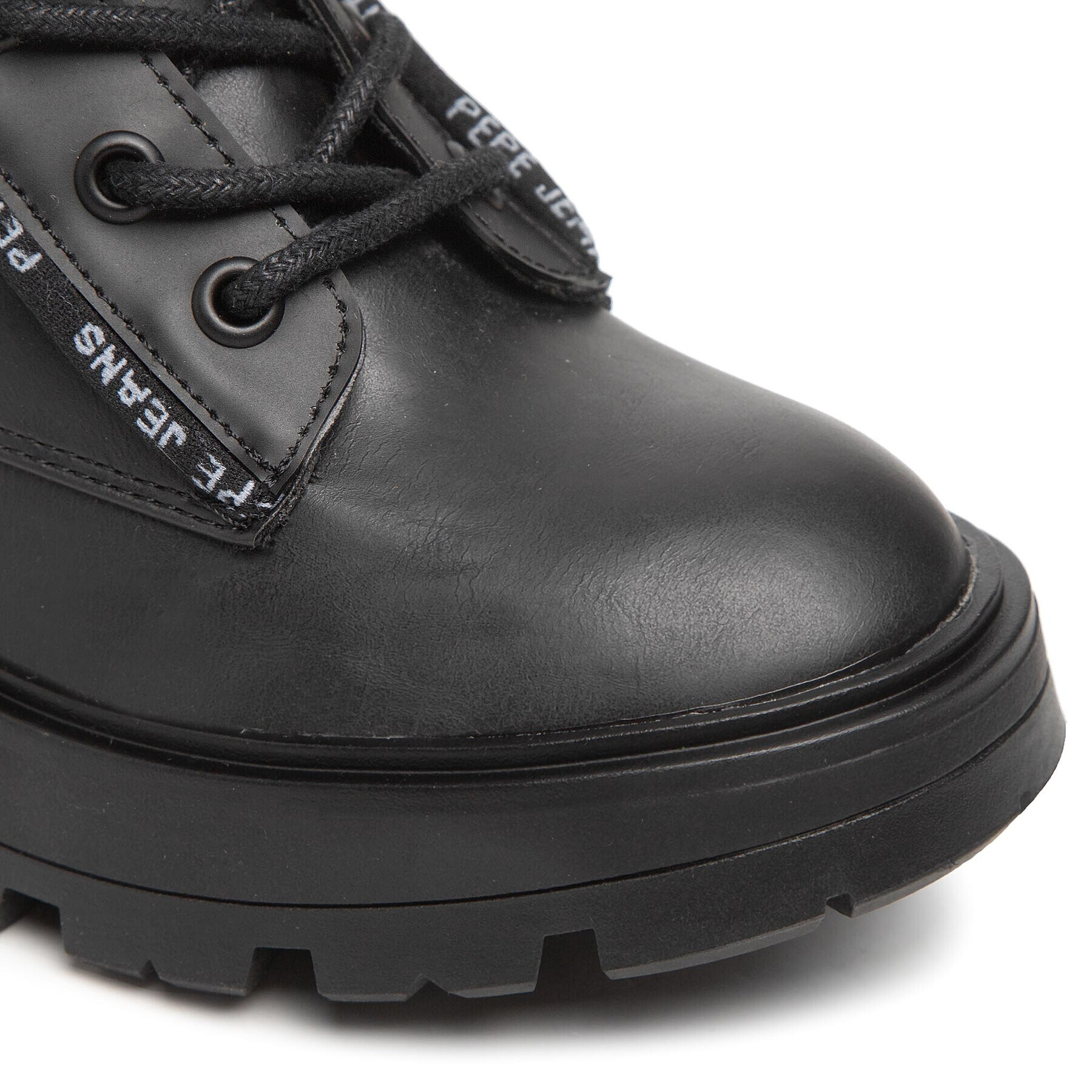 Pepe Jeans Боти Soda Rub W PLS50473 Черен - Pepit.bg