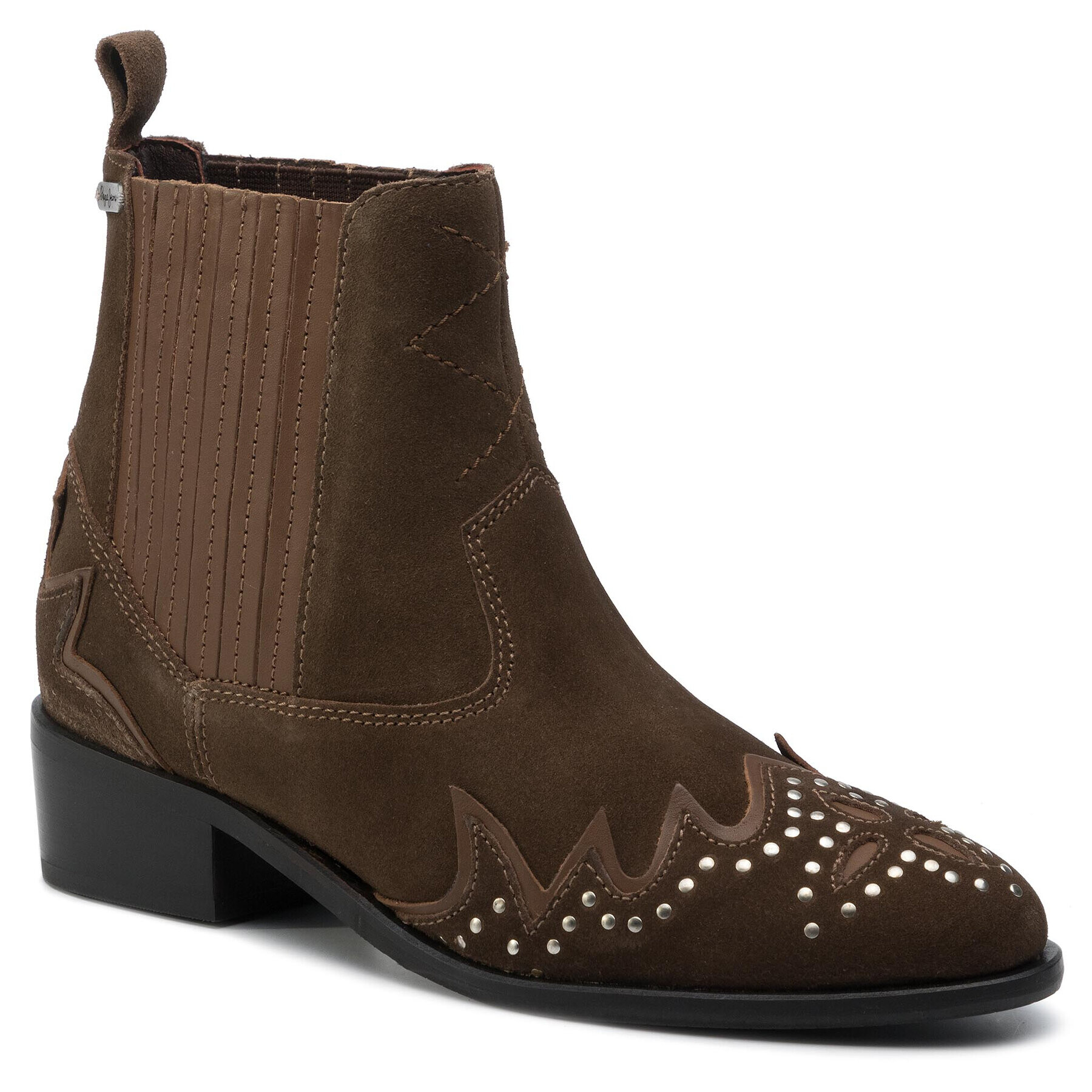 Pepe Jeans Боти тип челси Chiswick Easy PLS50381 Кафяв - Pepit.bg