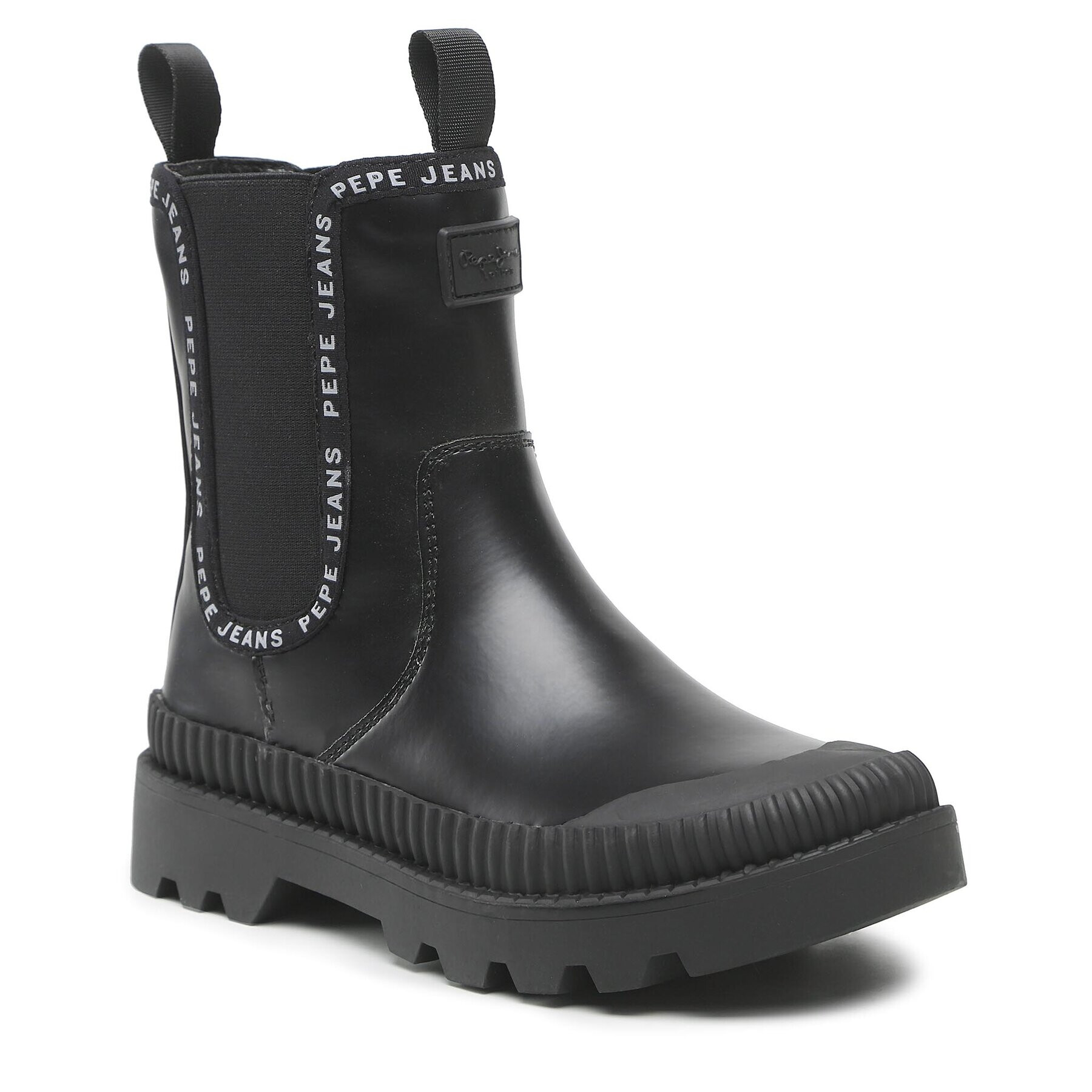 Pepe Jeans Боти тип челси Gum Chelsea PLS50466 Черен - Pepit.bg
