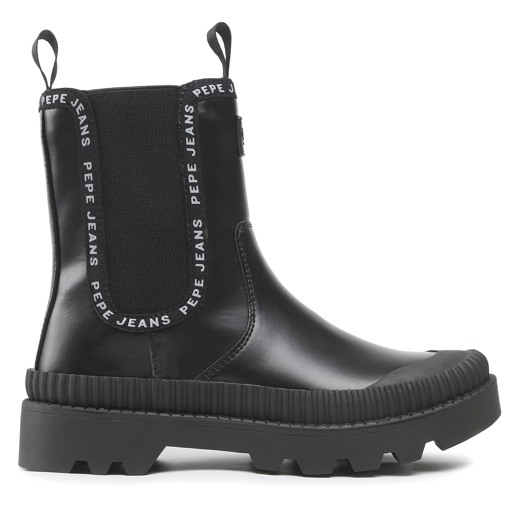 Pepe Jeans Боти тип челси Gum Chelsea PLS50466 Черен - Pepit.bg