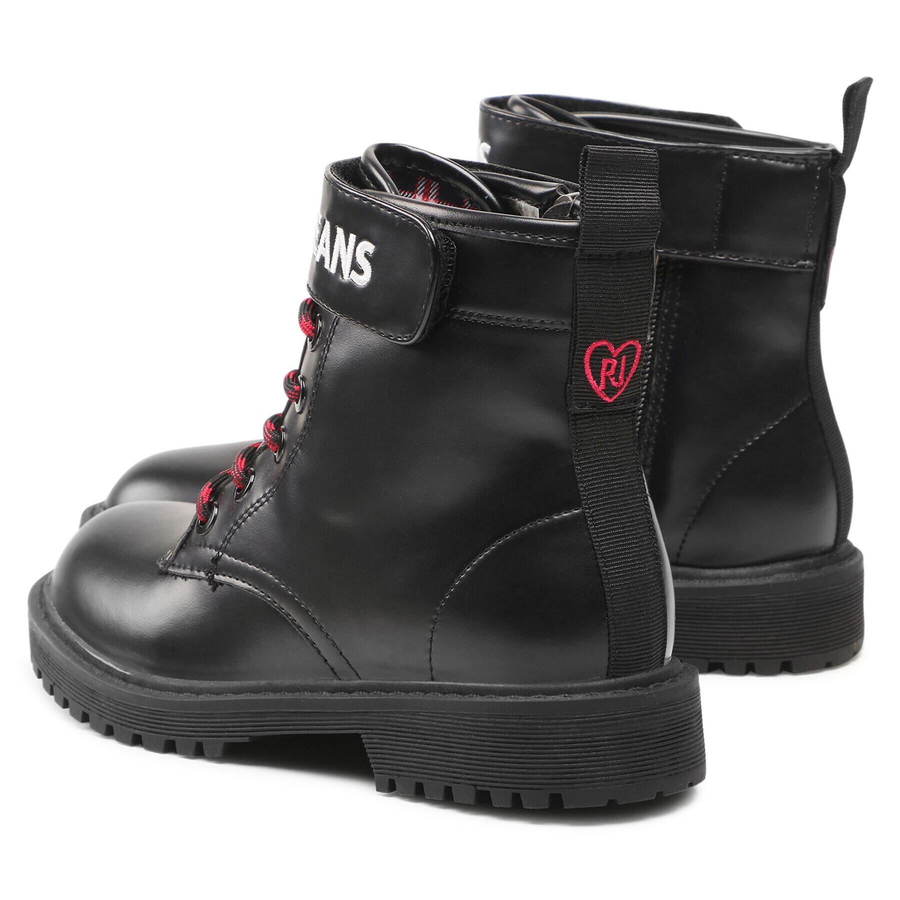 Pepe Jeans Ботуши Hatton Strap Combi PGS50167 Черен - Pepit.bg