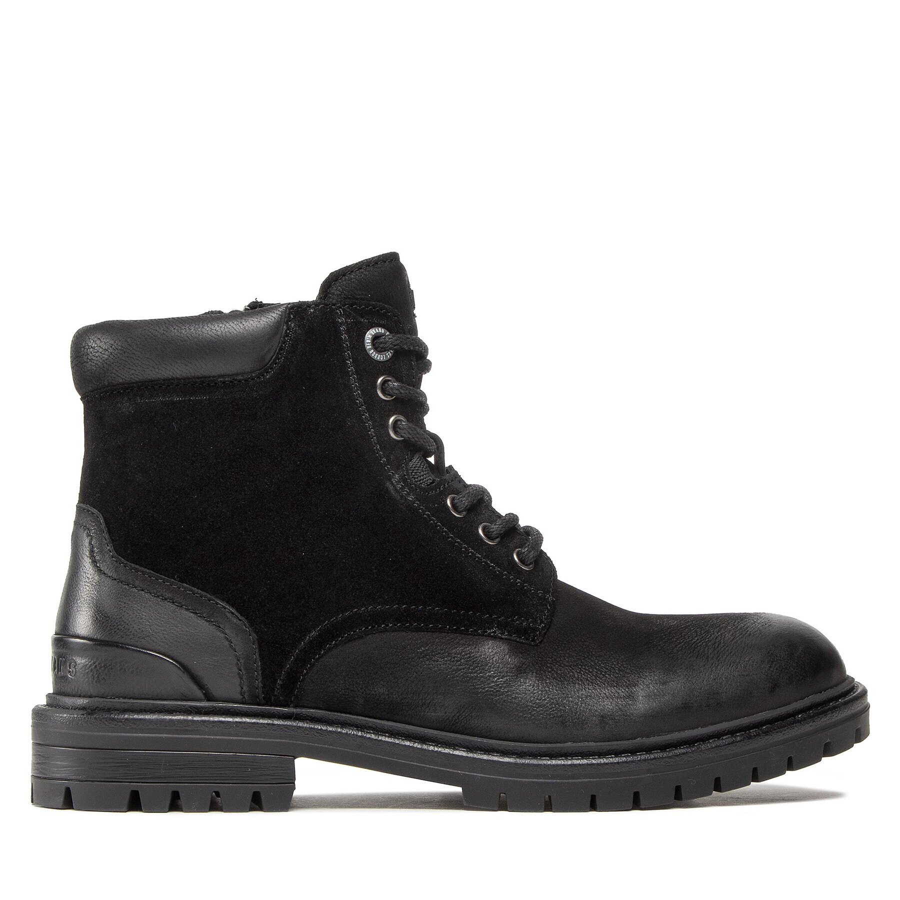 Pepe Jeans Ботуши Ned Boot Antic Warm PMS50222 Черен - Pepit.bg