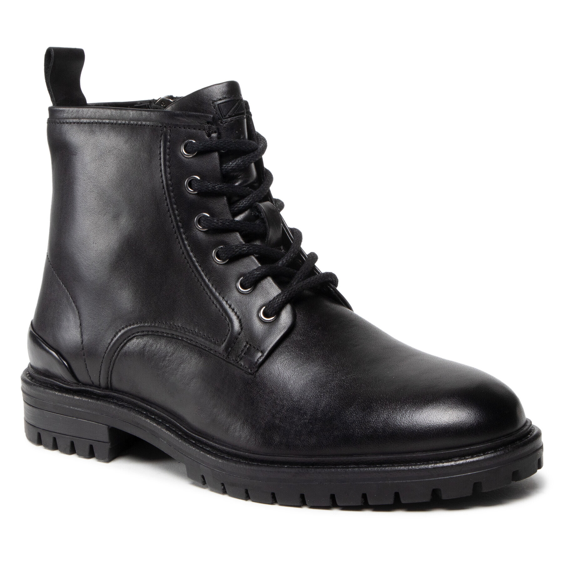 Pepe Jeans Ботуши Ned Boot Relief PMS50223 Черен - Pepit.bg