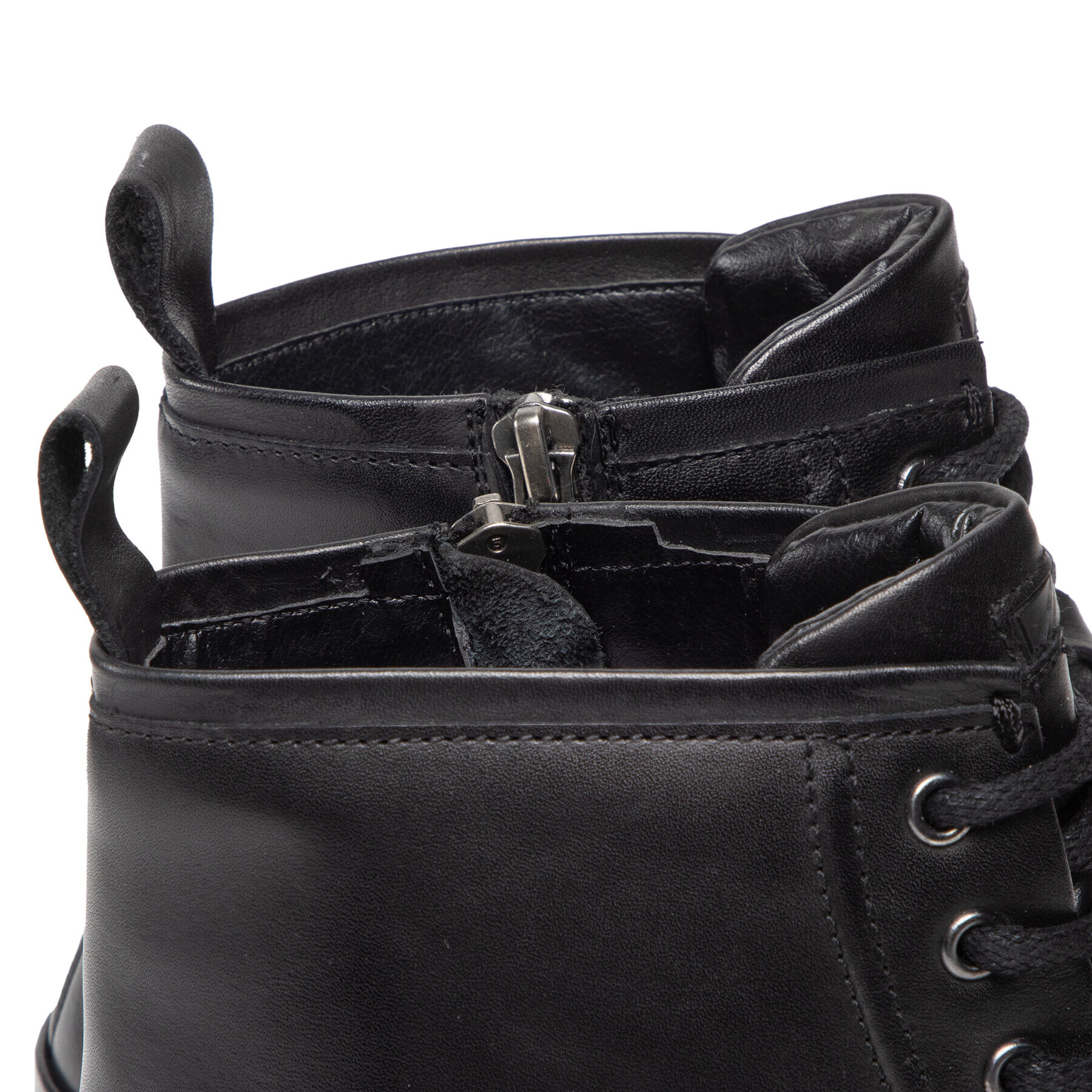 Pepe Jeans Ботуши Ned Boot Relief PMS50223 Черен - Pepit.bg