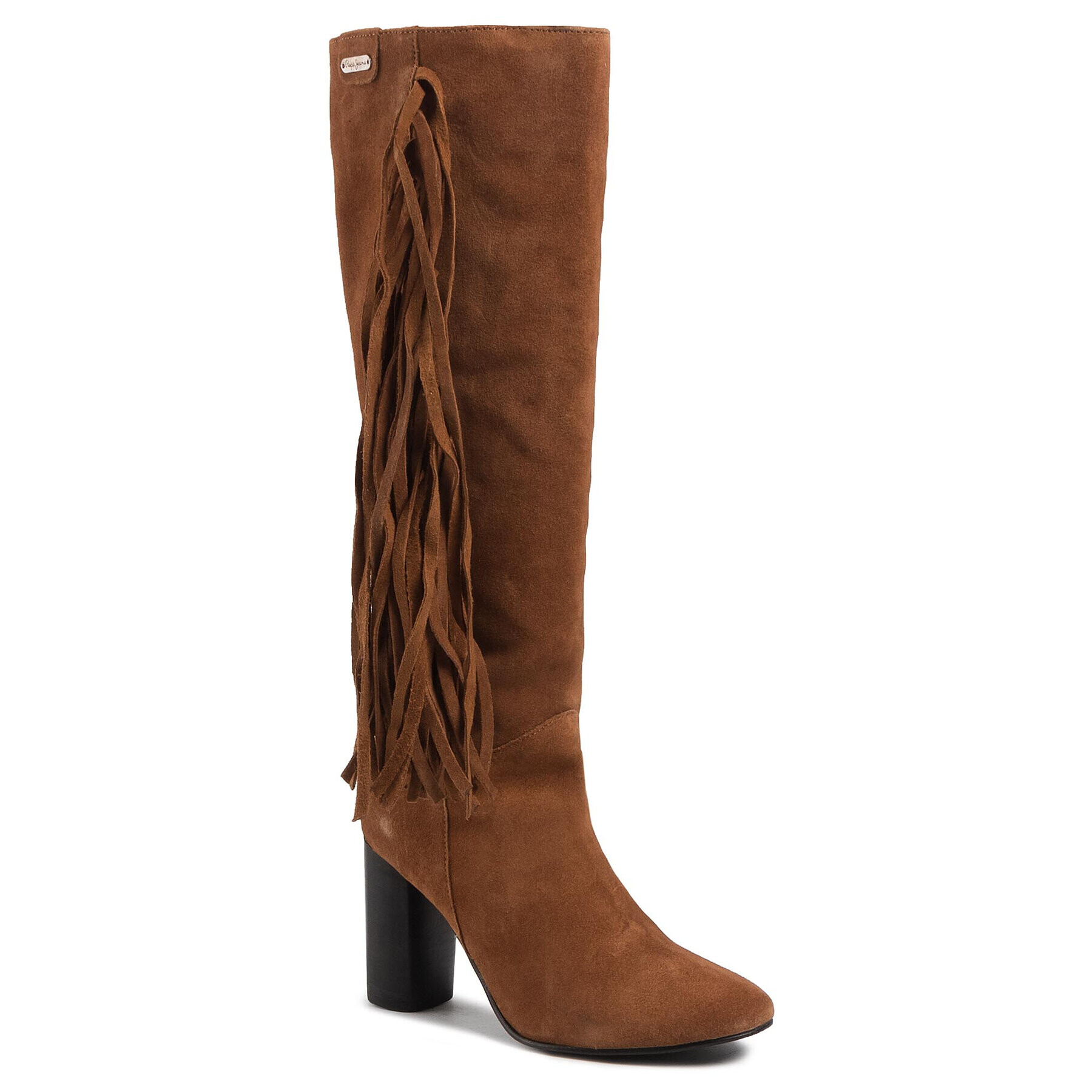 Pepe Jeans Ботуши Parson Fringers PLS50368 Кафяв - Pepit.bg