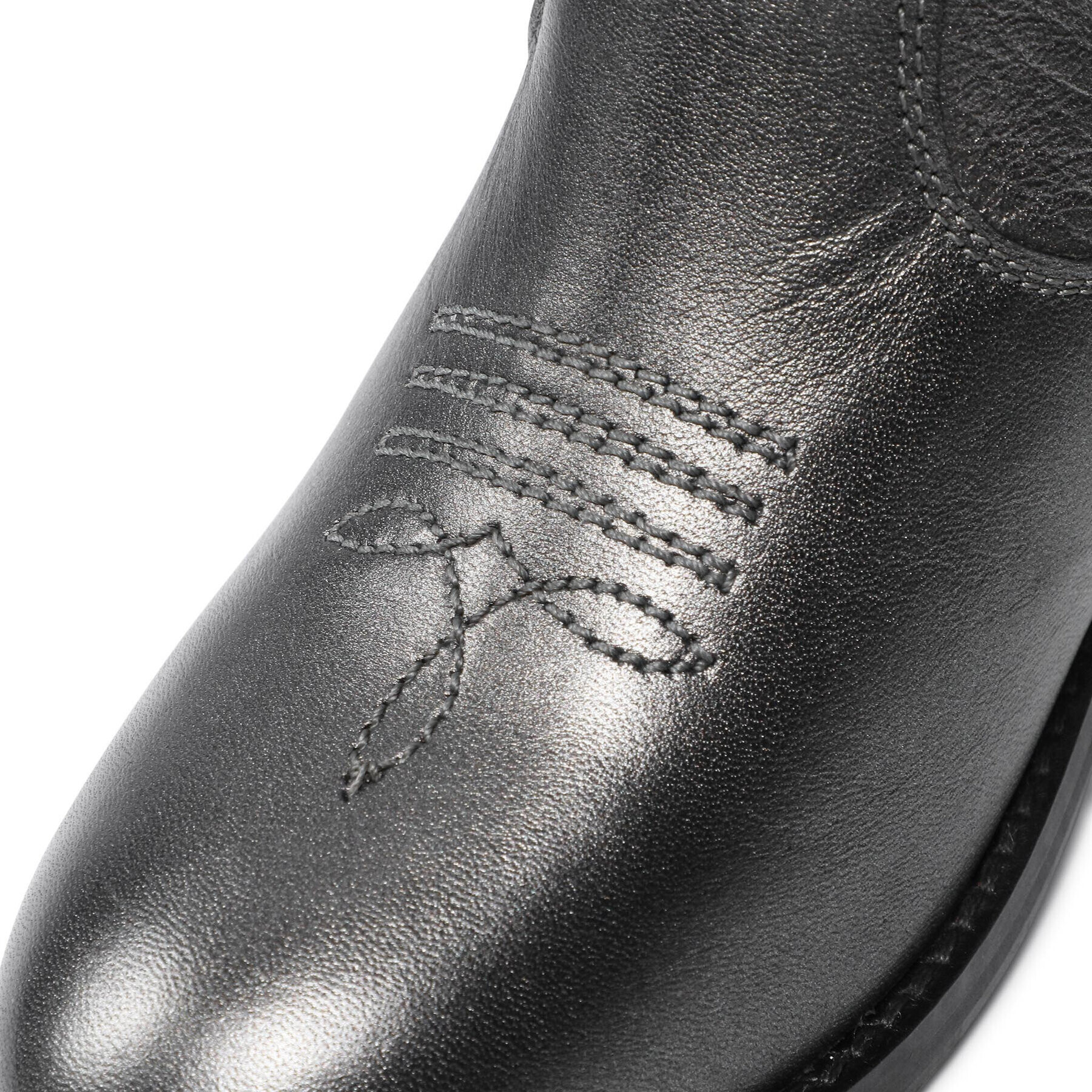 Pepe Jeans Ботуши Western Metal PGS50175 Сив - Pepit.bg