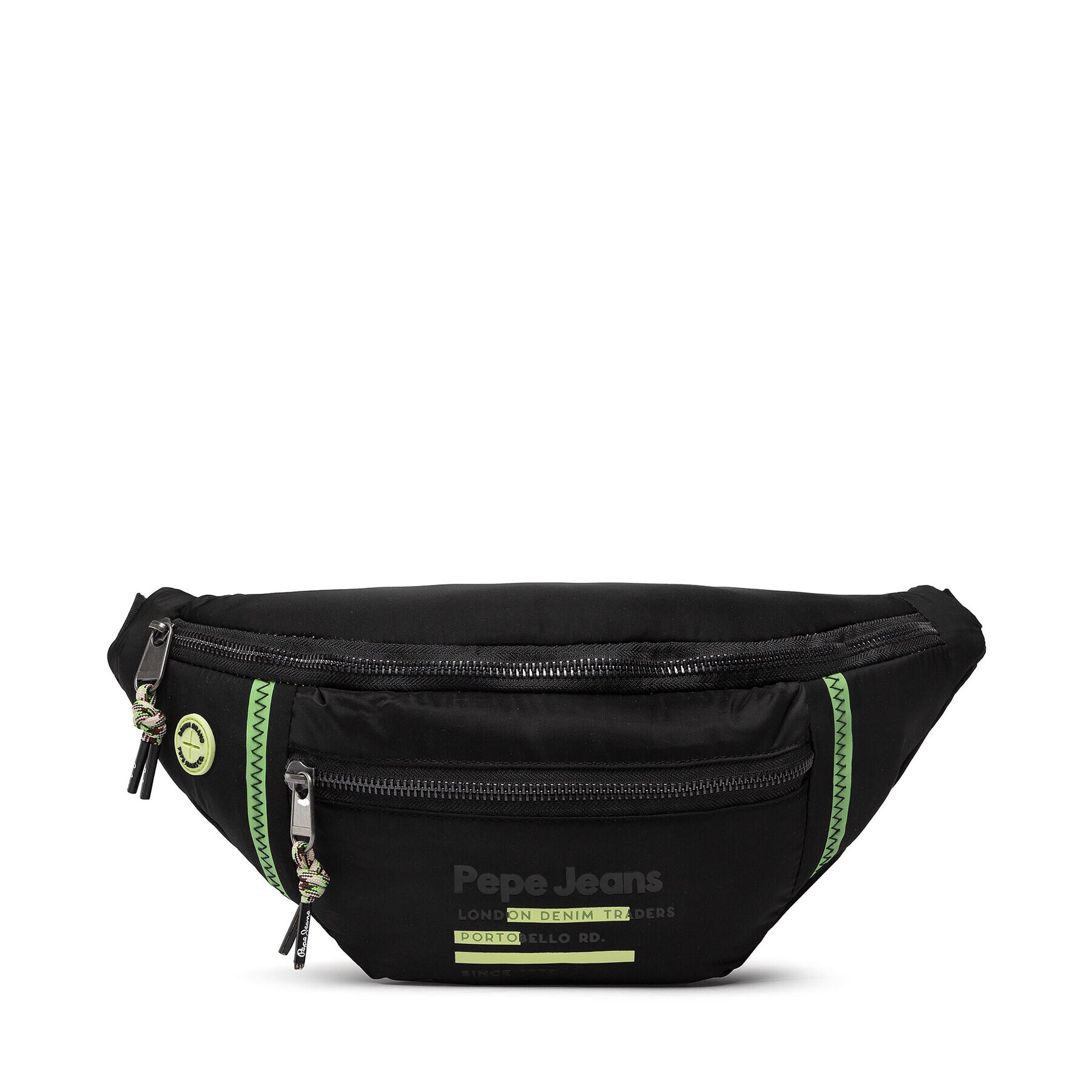Pepe Jeans Чанта за кръст Miles Bumbag PM030671 Черен - Pepit.bg