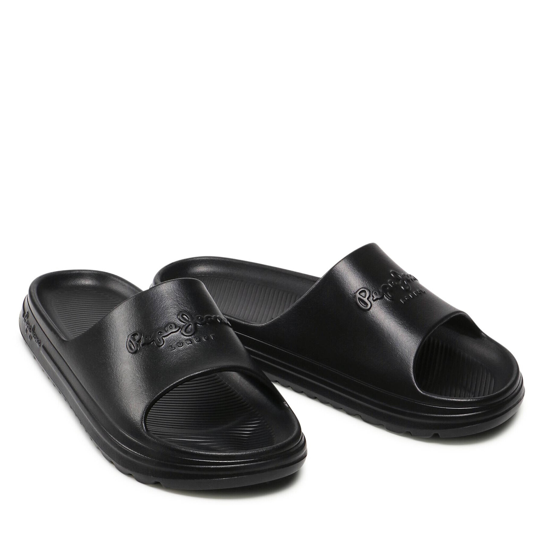 Pepe Jeans Чехли Beach Slide PMS70119 Черен - Pepit.bg