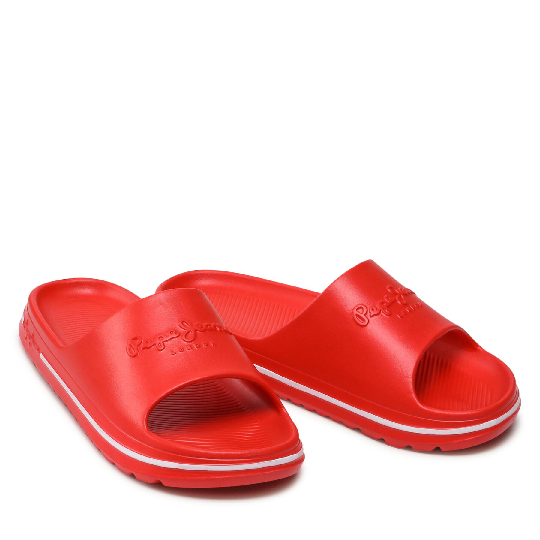 Pepe Jeans Чехли Beach Slide PMS70119 Червен - Pepit.bg