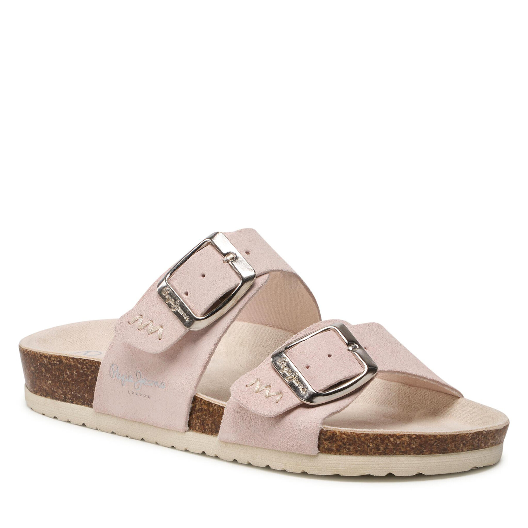 Pepe Jeans Чехли Oban Basic PLS90564 Бежов - Pepit.bg