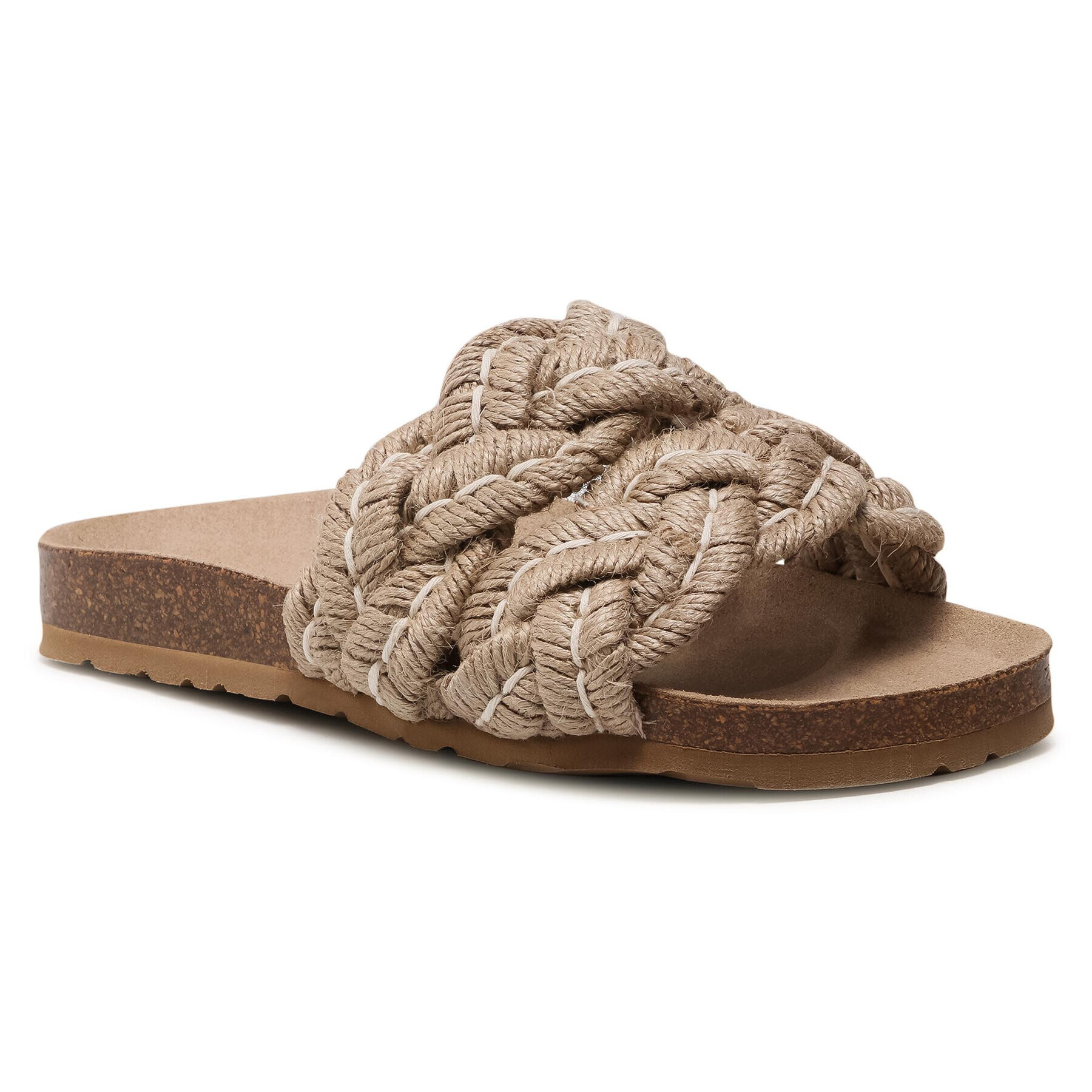 Pepe Jeans Чехли Oban Braid PLS90517 Кафяв - Pepit.bg