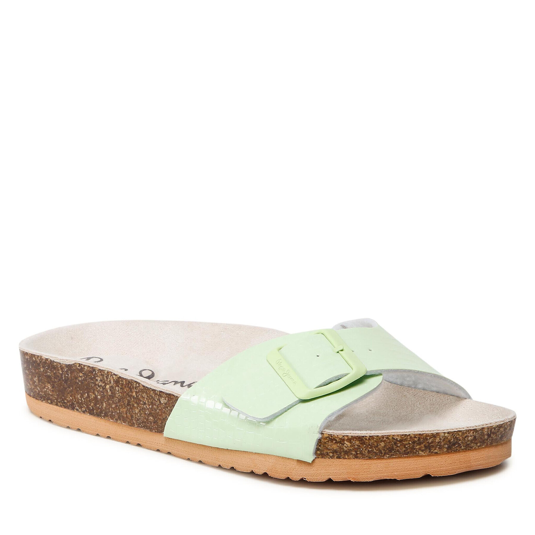Pepe Jeans Чехли Oban Croc PLS90559 Зелен - Pepit.bg