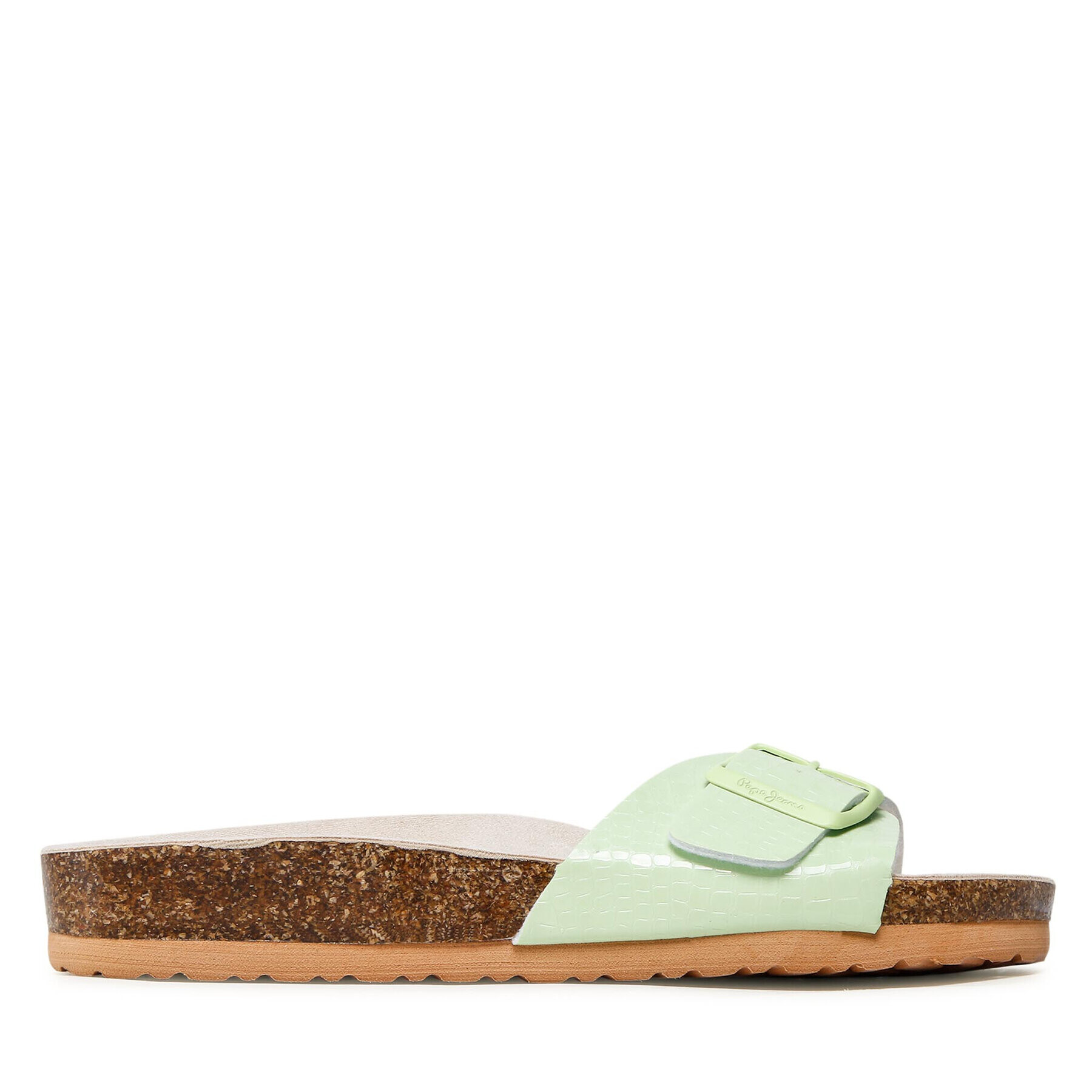 Pepe Jeans Чехли Oban Croc PLS90559 Зелен - Pepit.bg