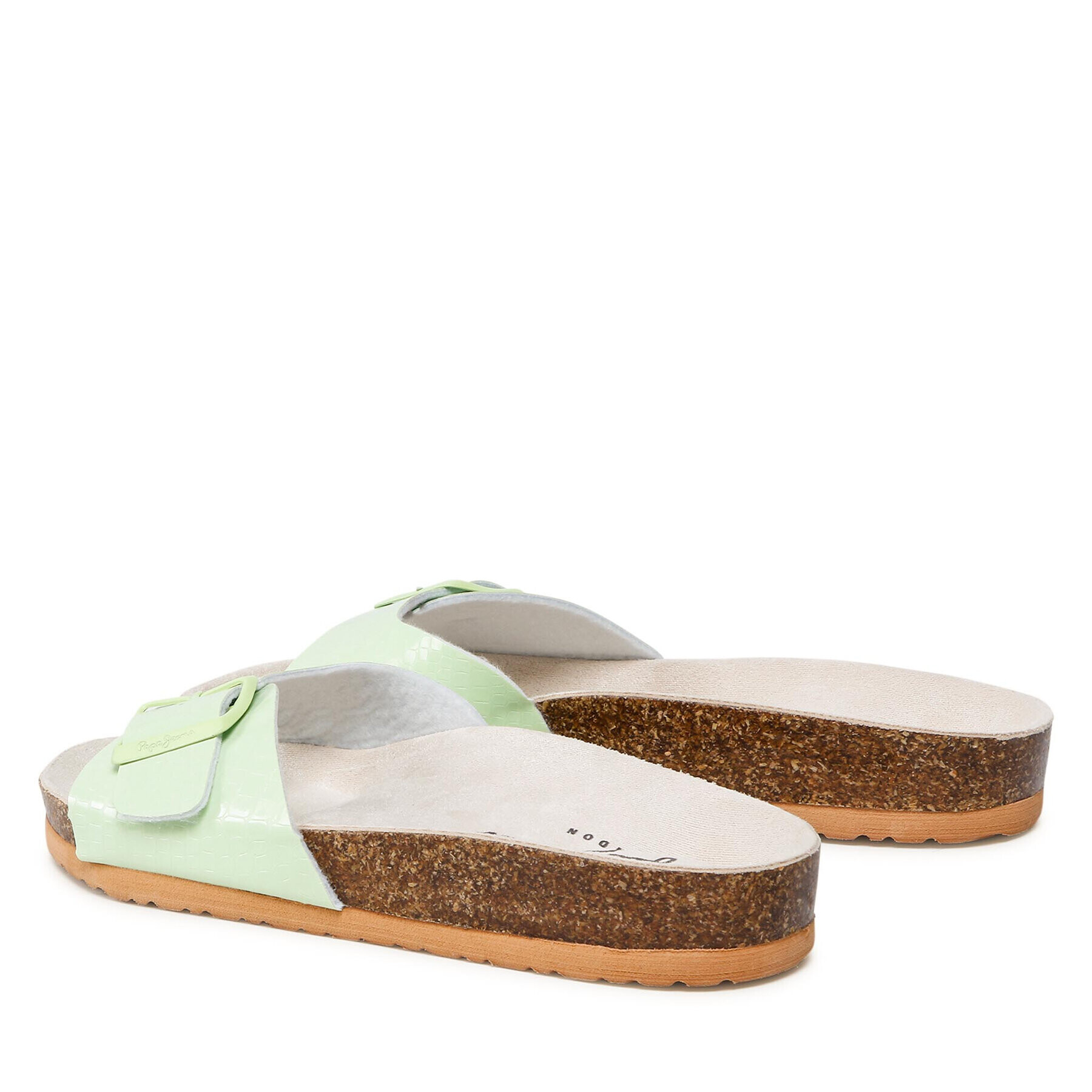 Pepe Jeans Чехли Oban Croc PLS90559 Зелен - Pepit.bg