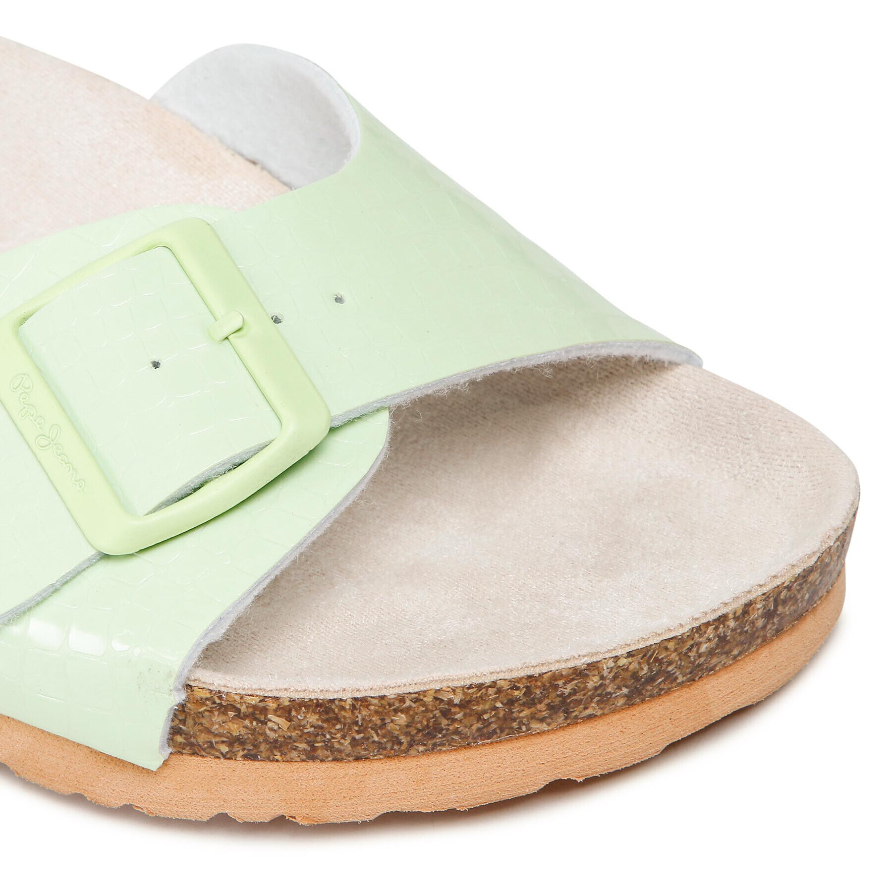 Pepe Jeans Чехли Oban Croc PLS90559 Зелен - Pepit.bg