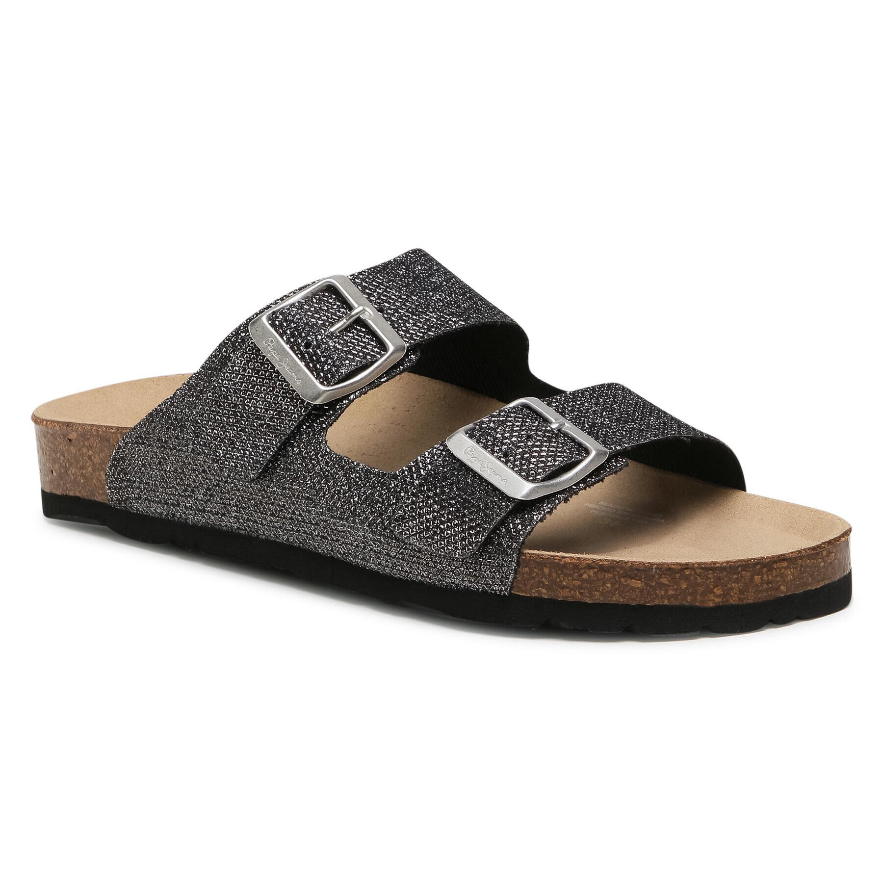 Pepe Jeans Чехли Oban Mesh PLS90520 Черен - Pepit.bg