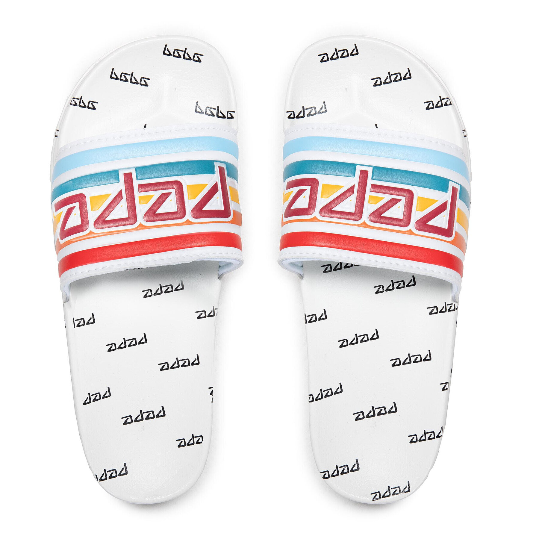 Pepe Jeans Чехли Slider Archive PLS70076 Бял - Pepit.bg