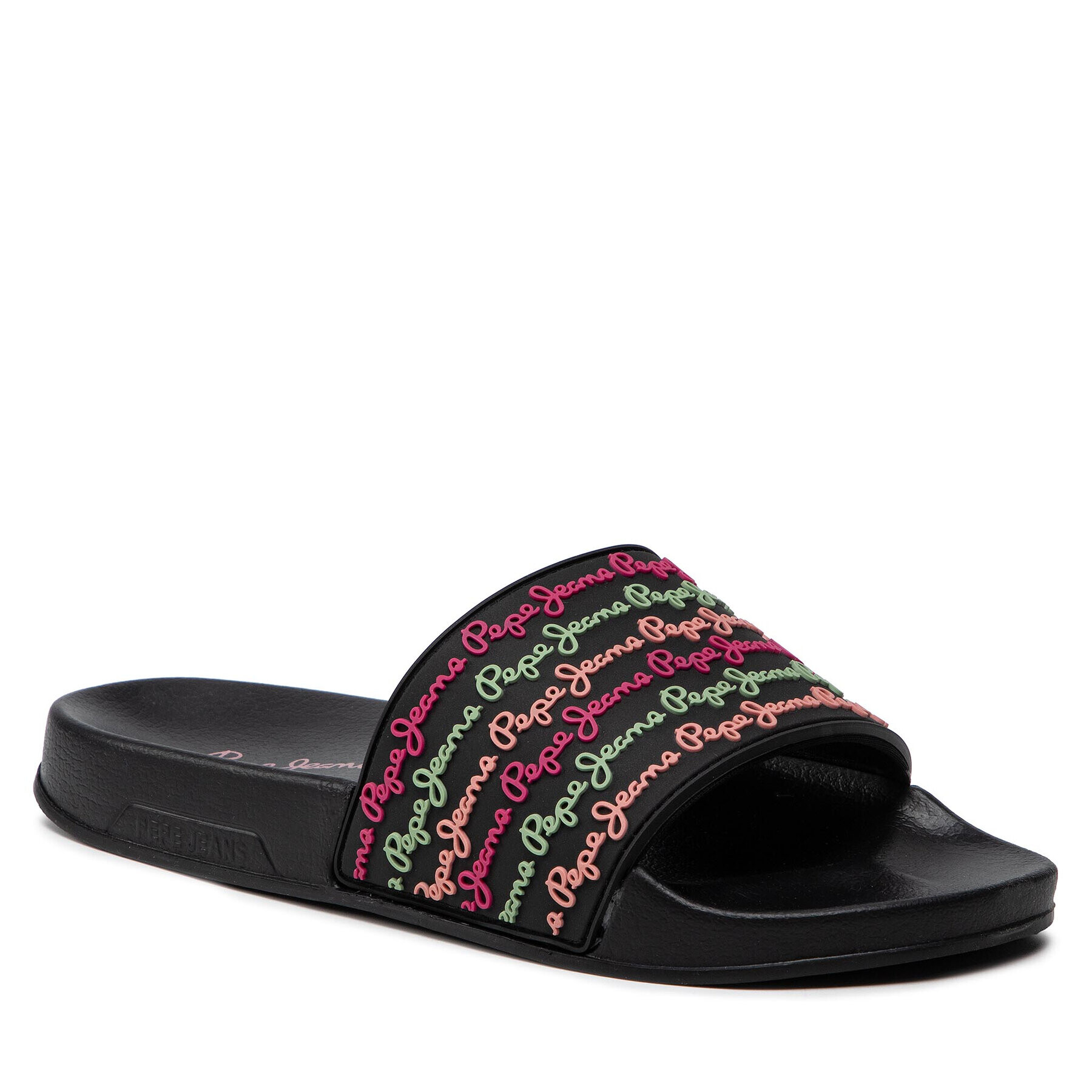Pepe Jeans Чехли Slider Colors PLS70110 Черен - Pepit.bg
