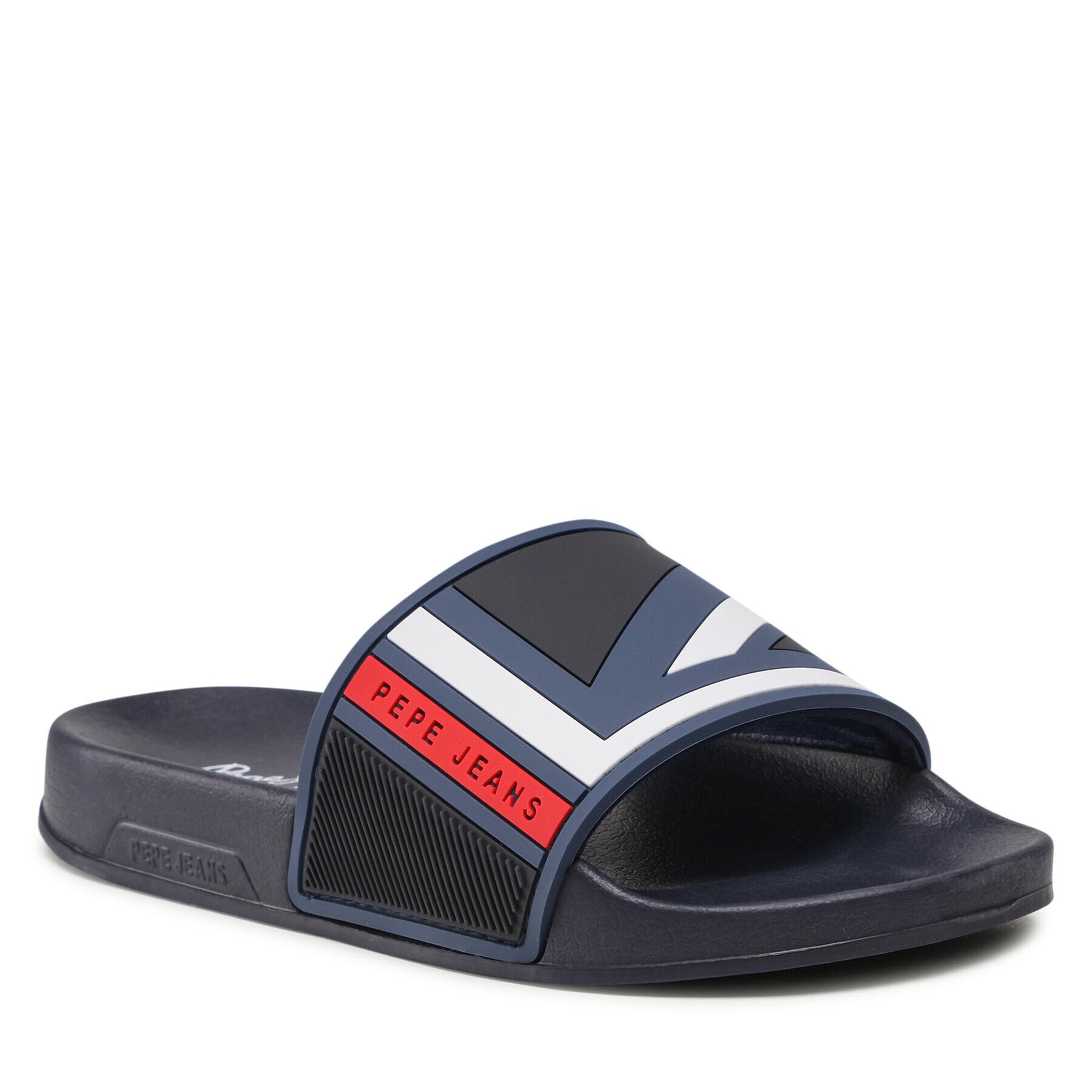Pepe Jeans Чехли Slider Flag Boys PBS70048 Тъмносин - Pepit.bg