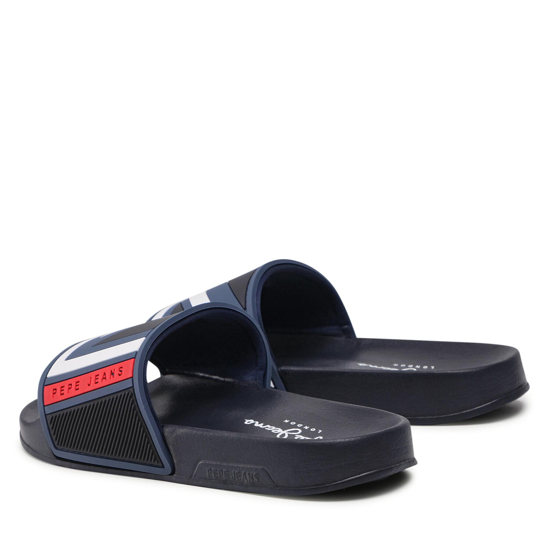 Pepe Jeans Чехли Slider Flag Boys PBS70048 Тъмносин - Pepit.bg