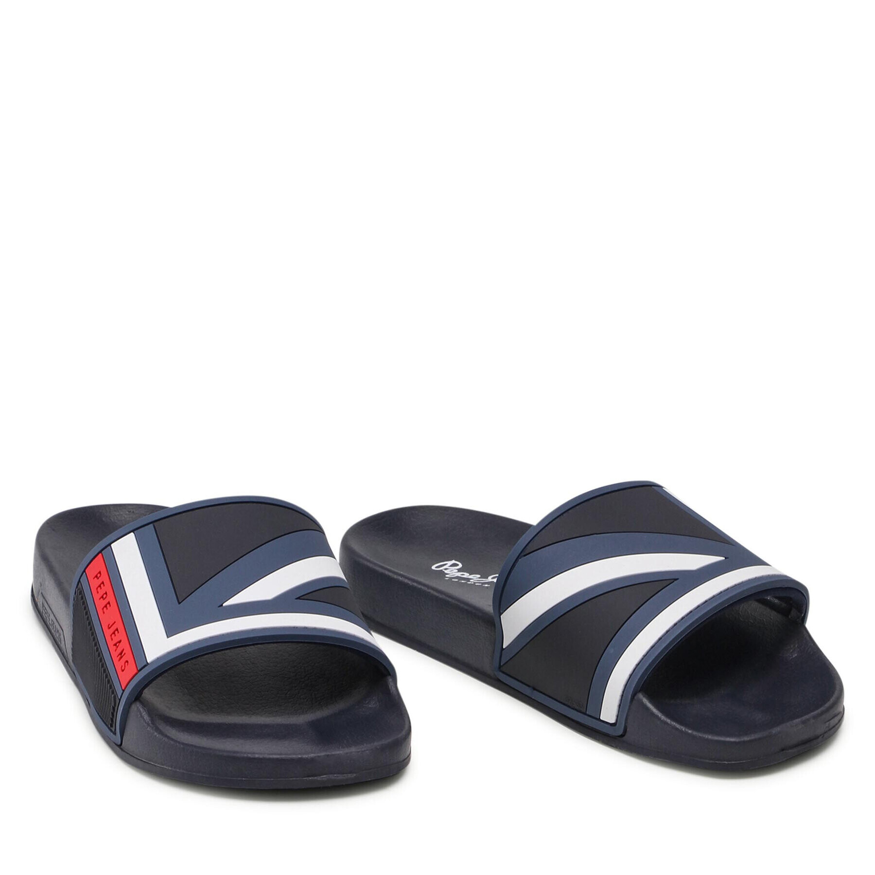 Pepe Jeans Чехли Slider Flag Boys PBS70048 Тъмносин - Pepit.bg