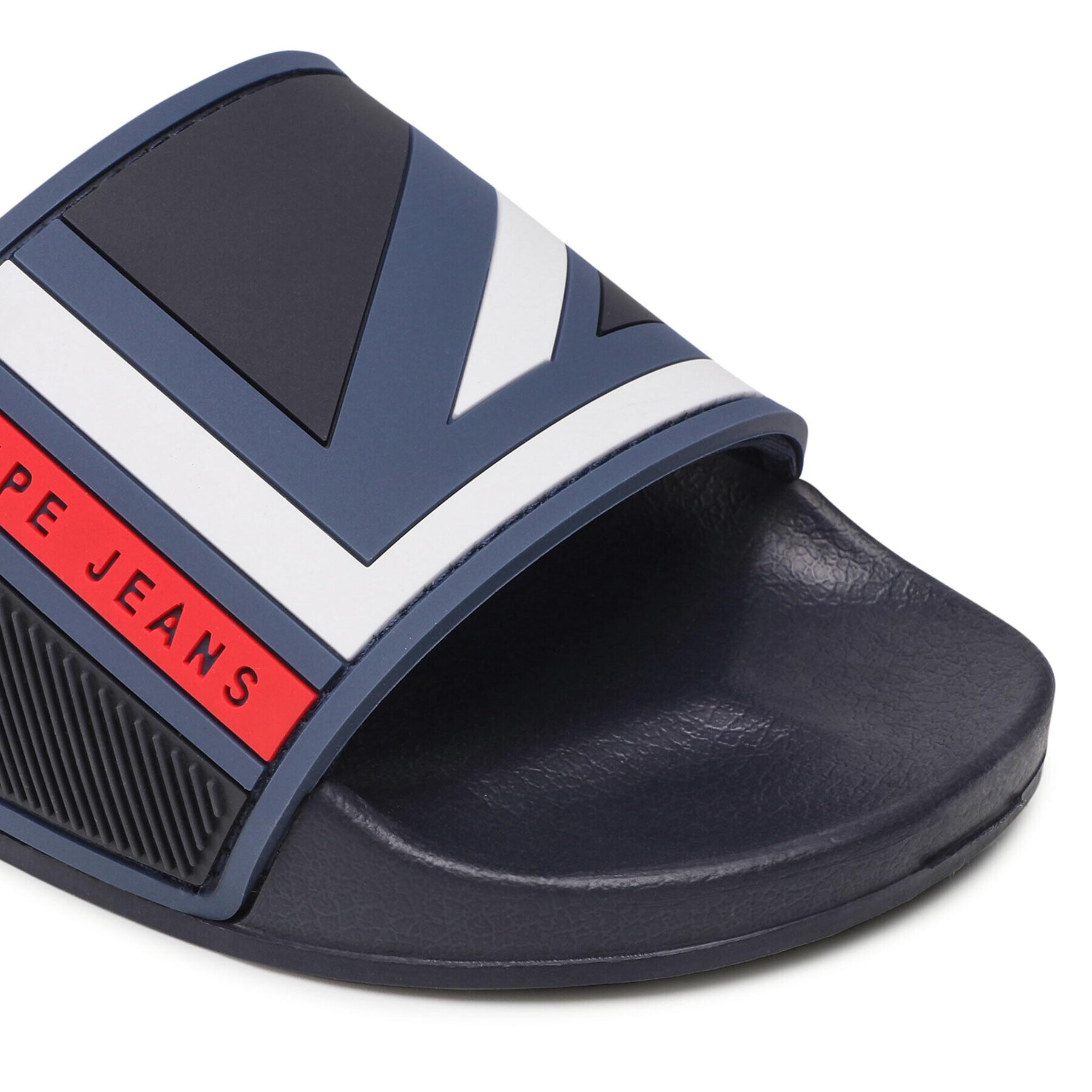 Pepe Jeans Чехли Slider Flag Boys PBS70048 Тъмносин - Pepit.bg