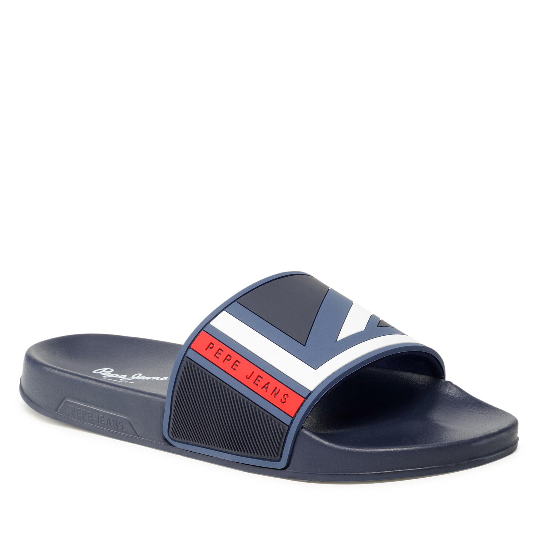 Pepe Jeans Чехли Slider Flag PMS70107 Тъмносин - Pepit.bg