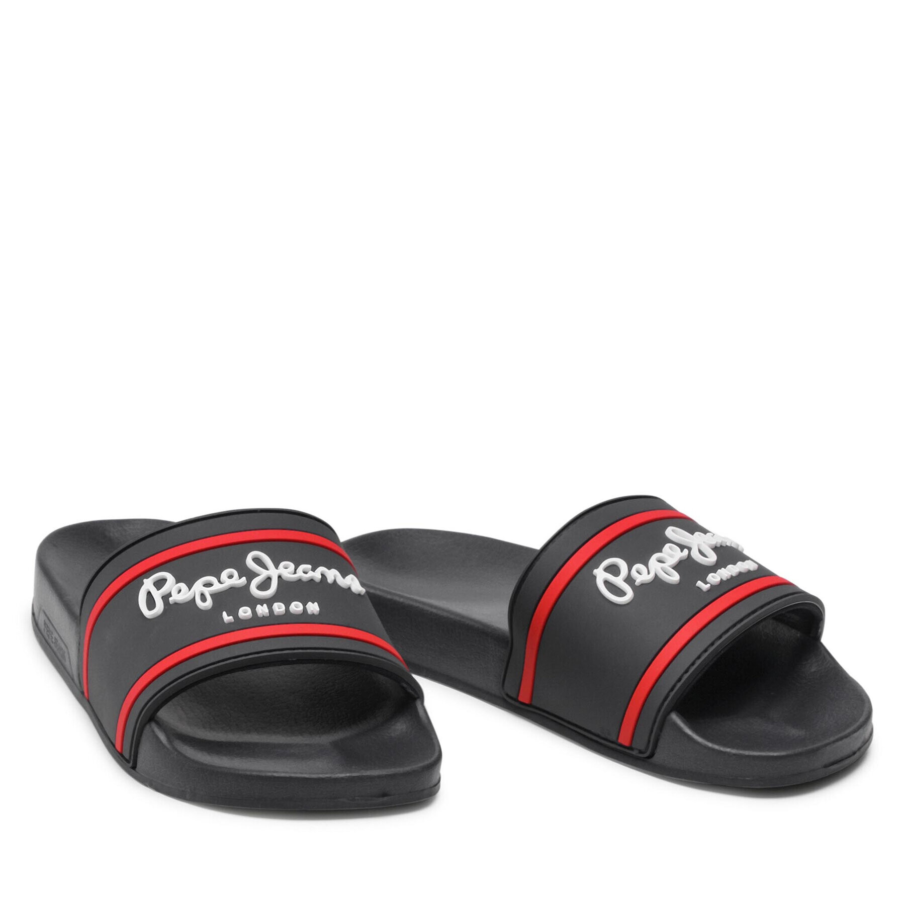 Pepe Jeans Чехли Slider Logo Boys PBS70047 Тъмносин - Pepit.bg