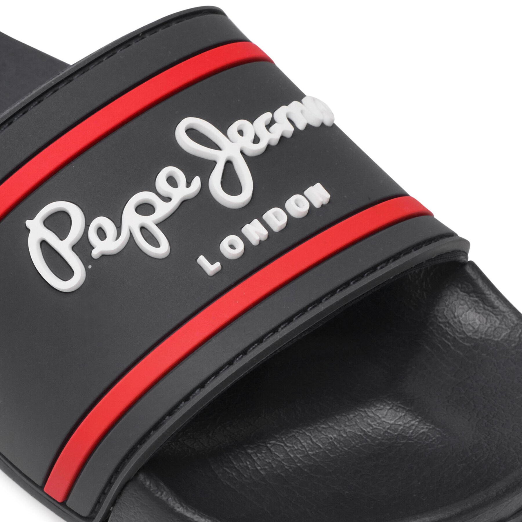 Pepe Jeans Чехли Slider Logo Boys PBS70047 Тъмносин - Pepit.bg