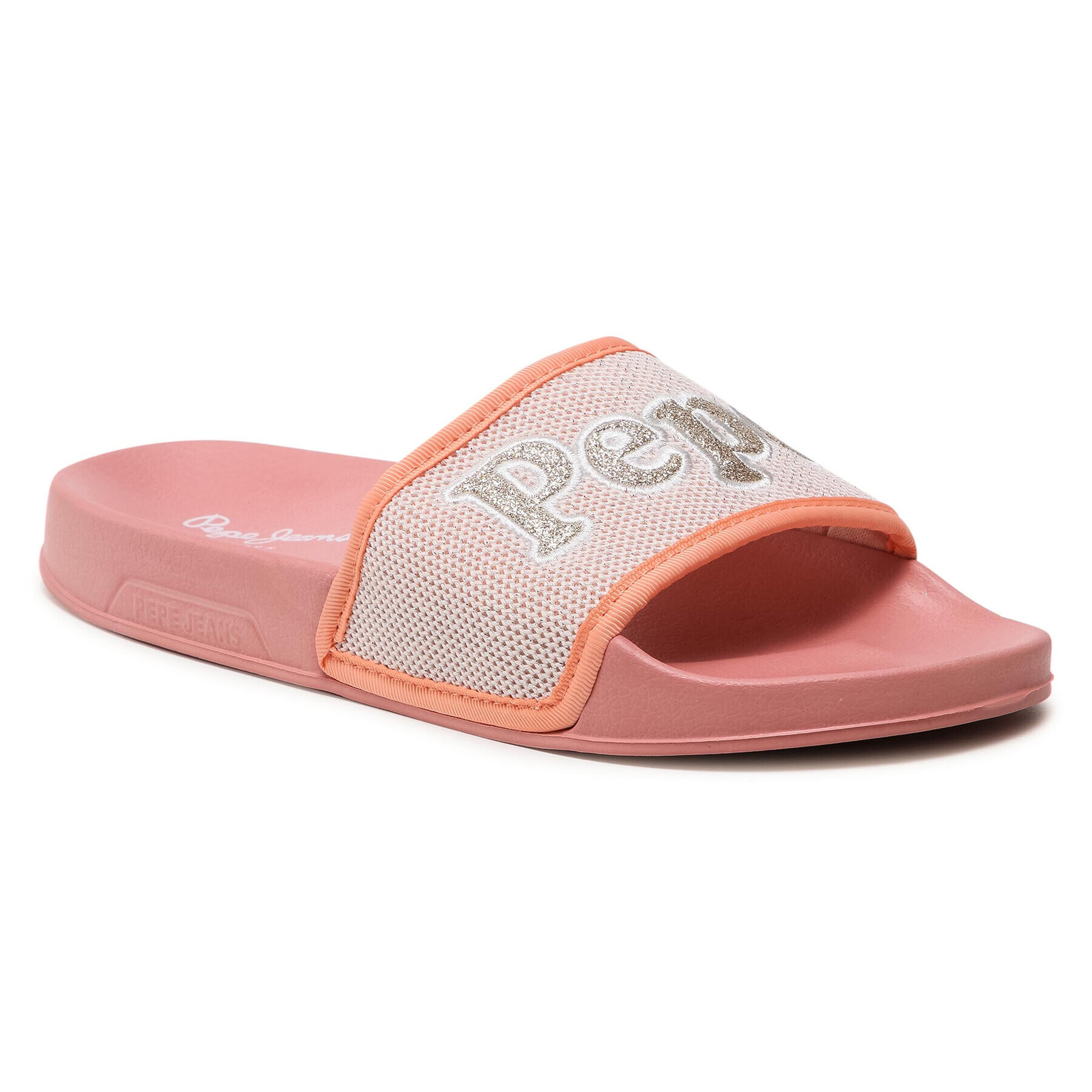 Pepe Jeans Чехли Slider Mesh PLS70101 Розов - Pepit.bg