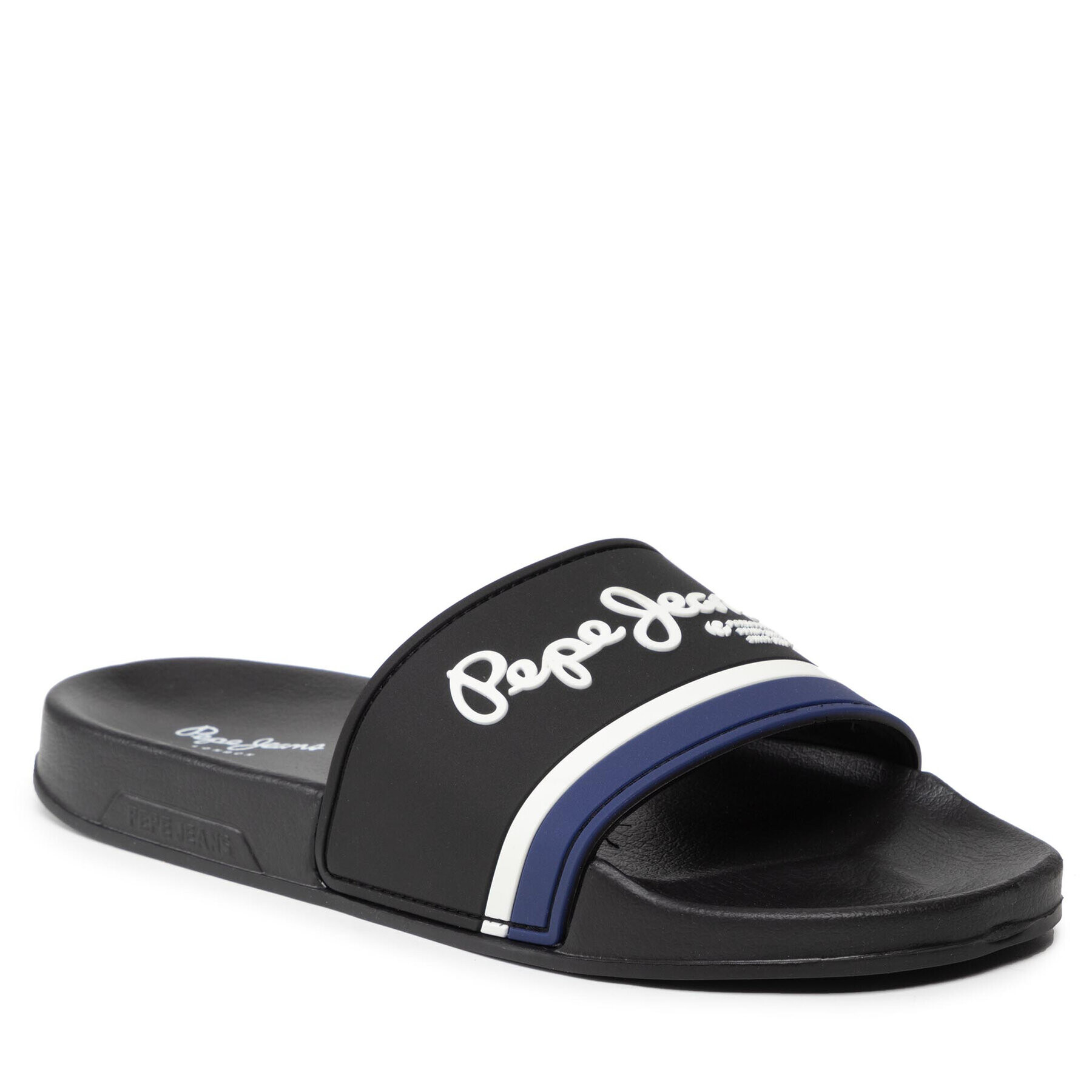 Pepe Jeans Чехли Slider Portobello PMS70108 Черен - Pepit.bg