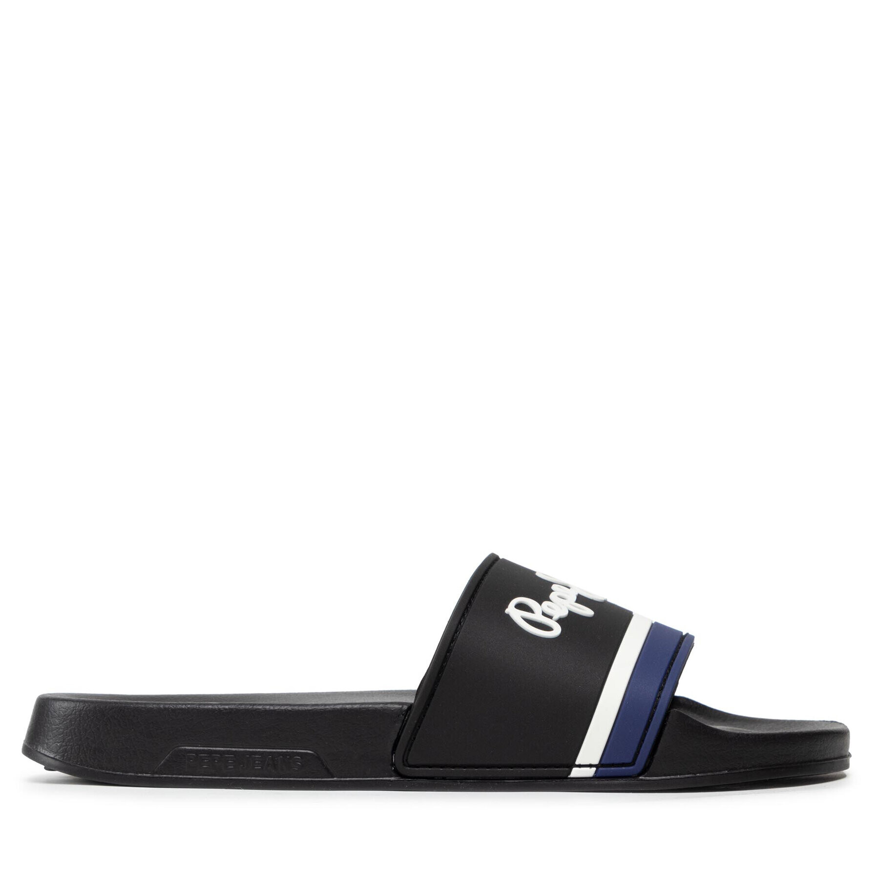 Pepe Jeans Чехли Slider Portobello PMS70108 Черен - Pepit.bg