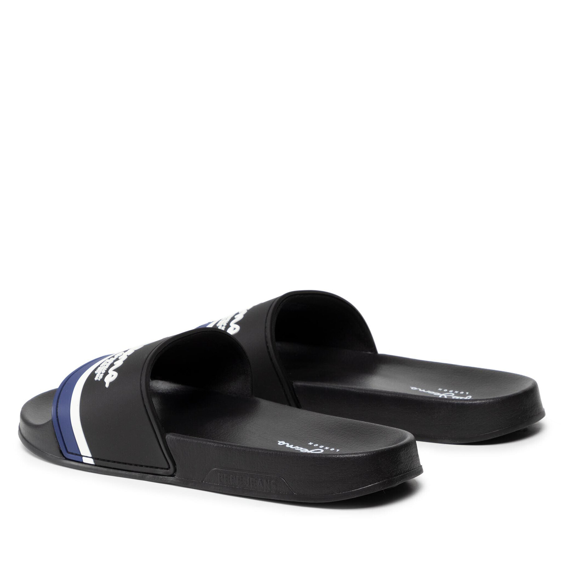 Pepe Jeans Чехли Slider Portobello PMS70108 Черен - Pepit.bg