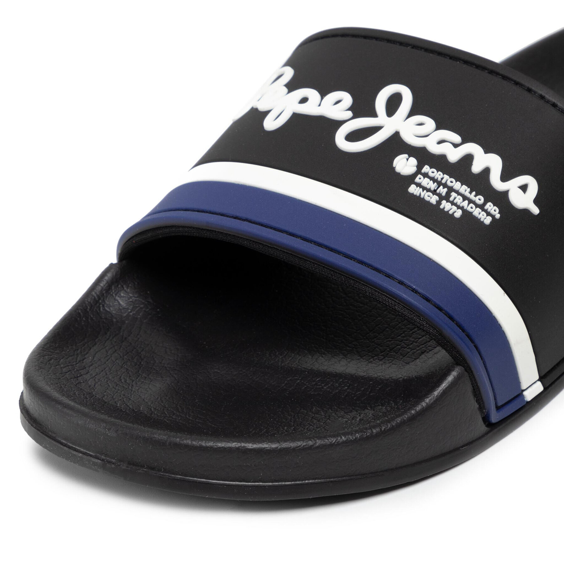 Pepe Jeans Чехли Slider Portobello PMS70108 Черен - Pepit.bg