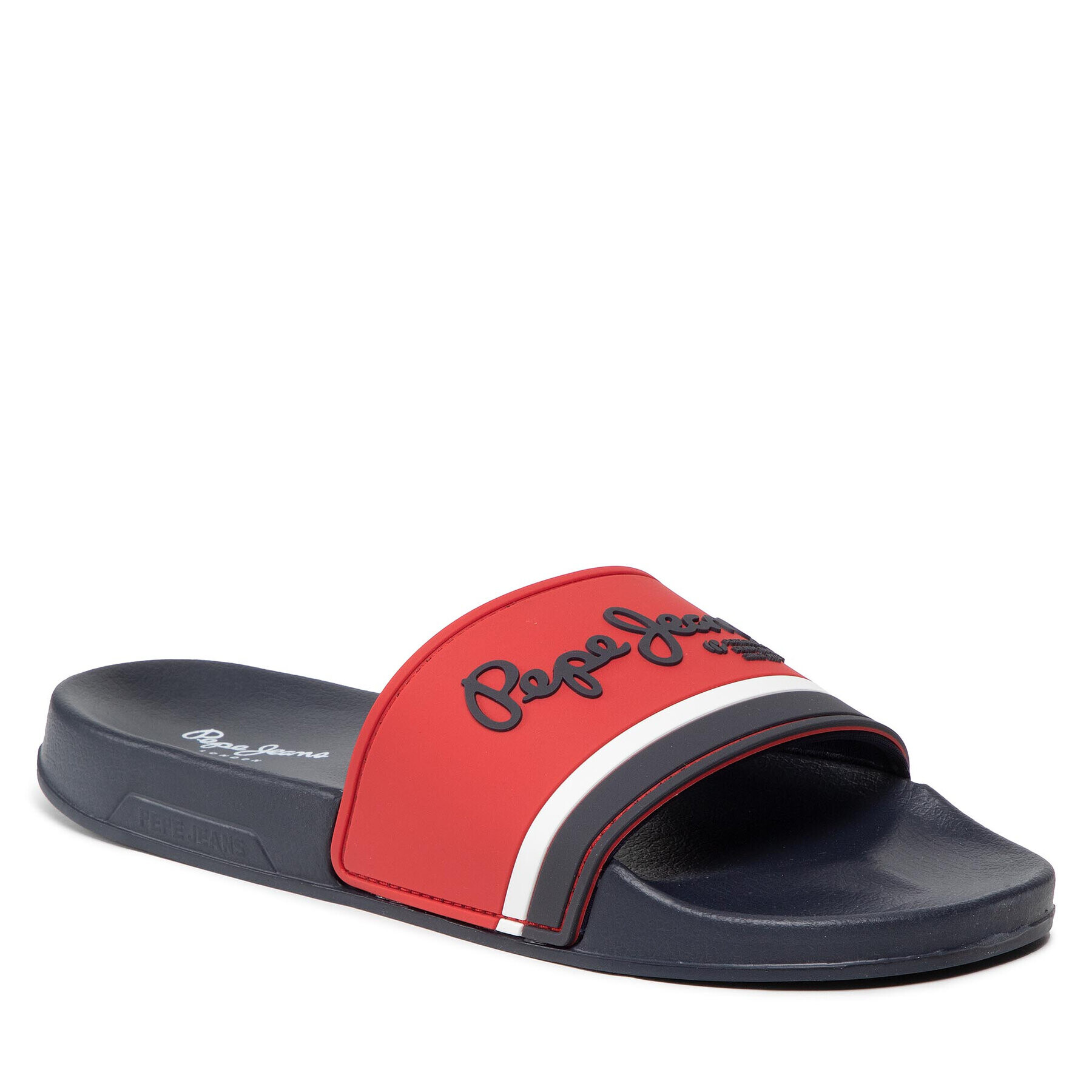 Pepe Jeans Чехли Slider Portobello PMS70108 Червен - Pepit.bg