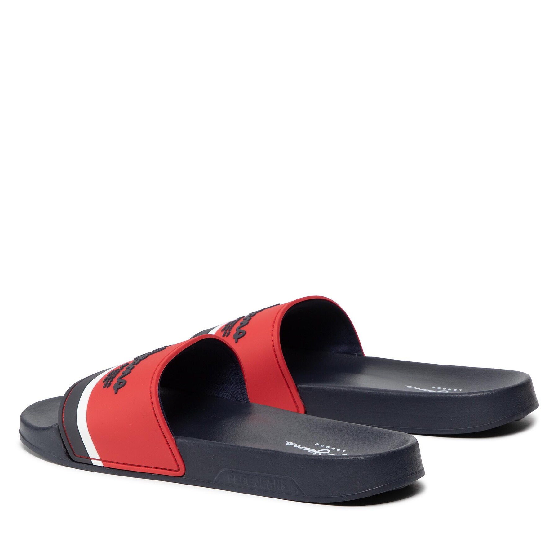 Pepe Jeans Чехли Slider Portobello PMS70108 Червен - Pepit.bg