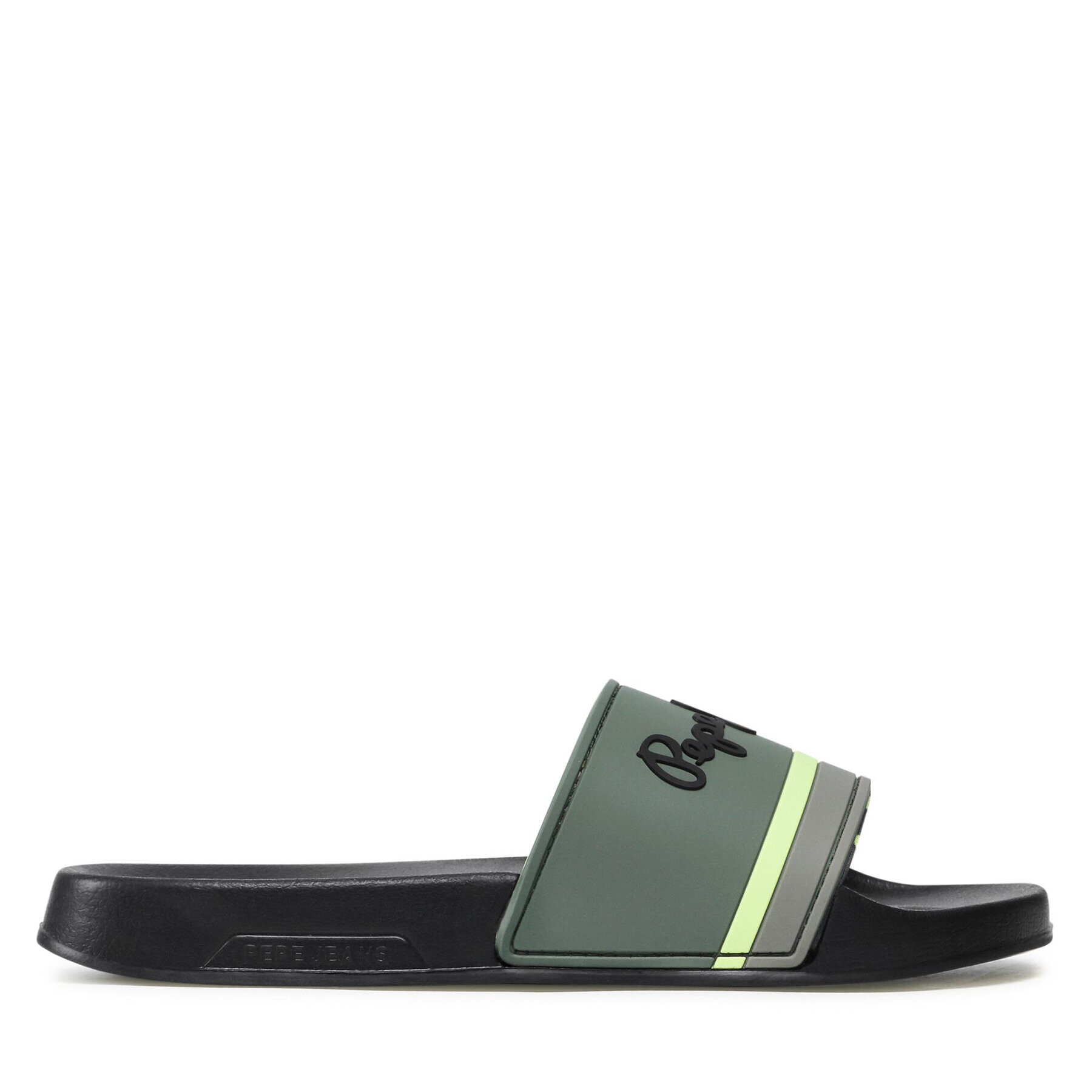 Pepe Jeans Чехли Slider Portobello PMS70108 Зелен - Pepit.bg