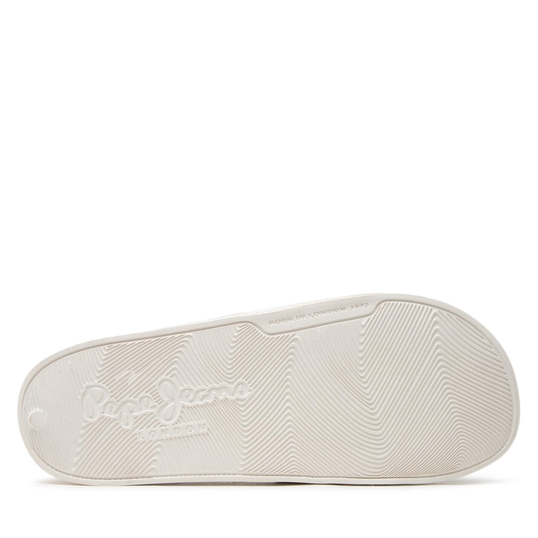 Pepe Jeans Чехли Slider Zebra PLS70106 Бял - Pepit.bg